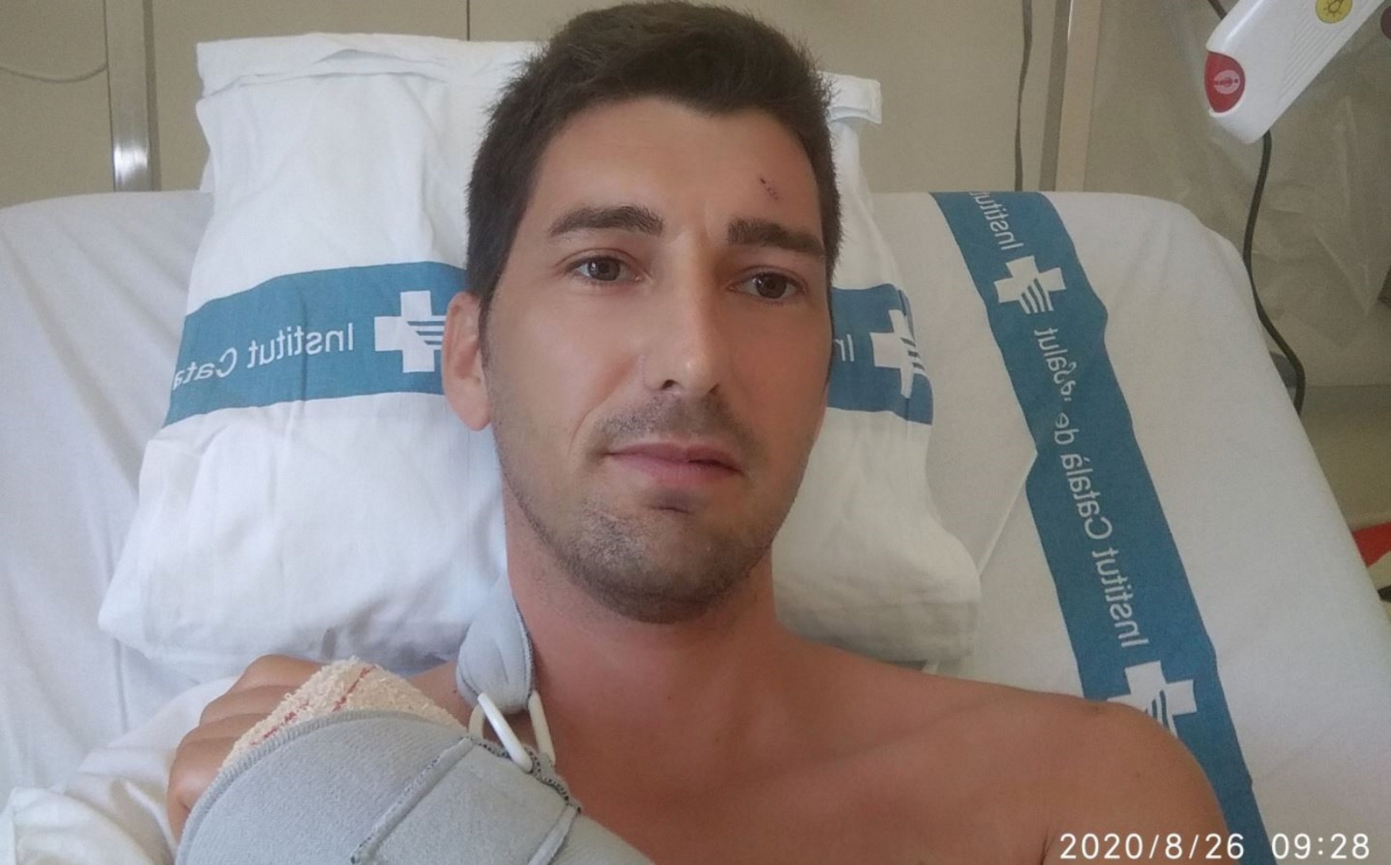 Oriol Mitjà, operado: se recupera satisfactoriamente en el hospital