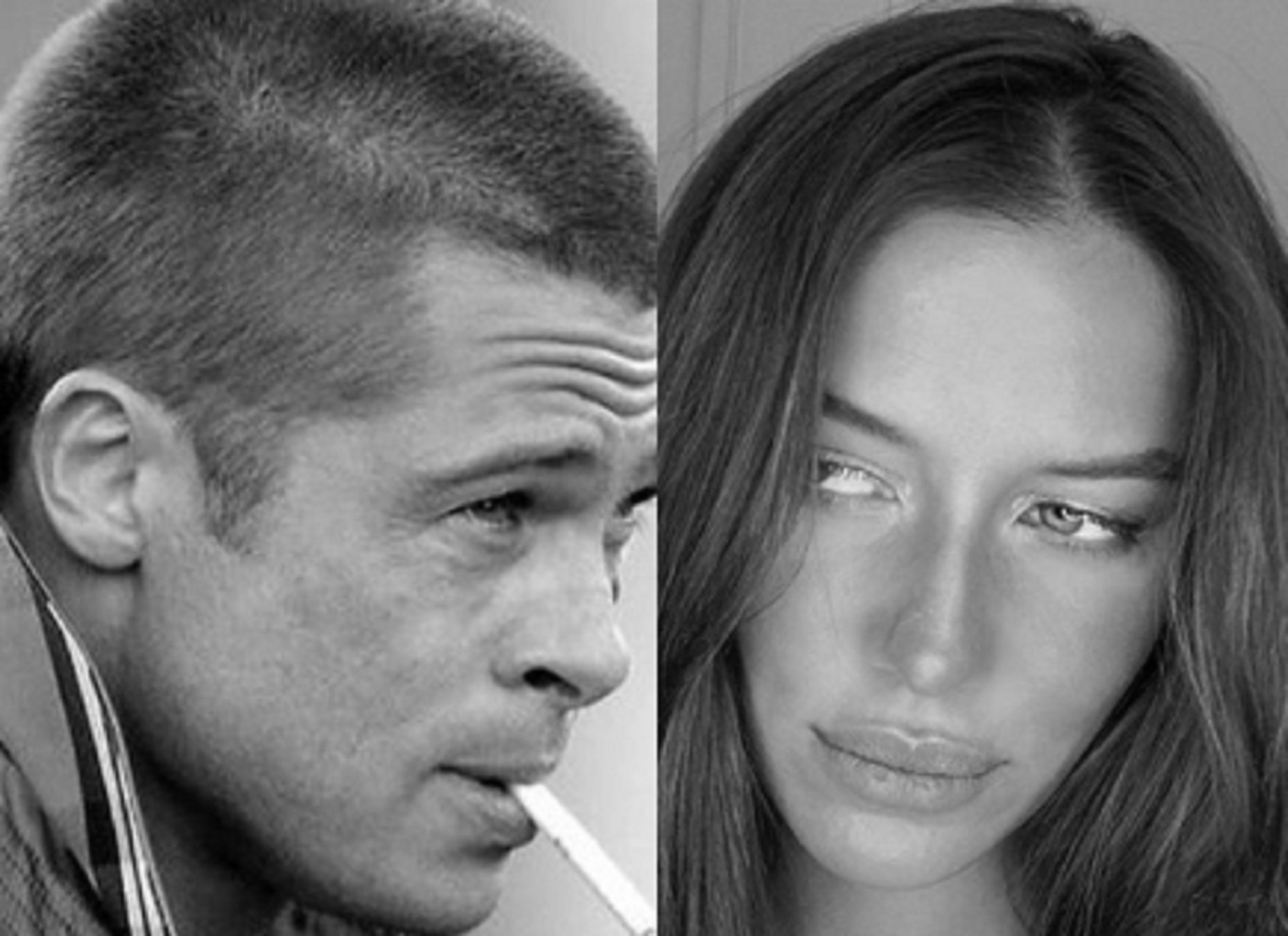PRIMERES FOTOS JUNTS Brad Pitt i la model Nicole Poturalski, encaramel·lats