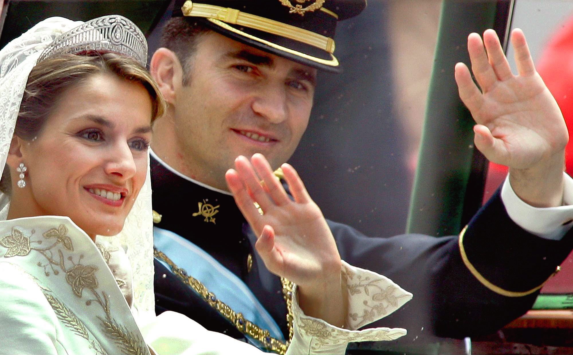 La insultante cifra que lució Letizia en joyas el día de su boda con Felipe