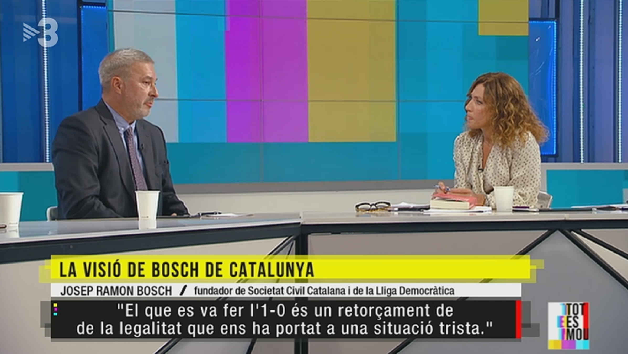 Espectadores indignados con TV3 por invitar al fundador de SCC: "Asco infinito"