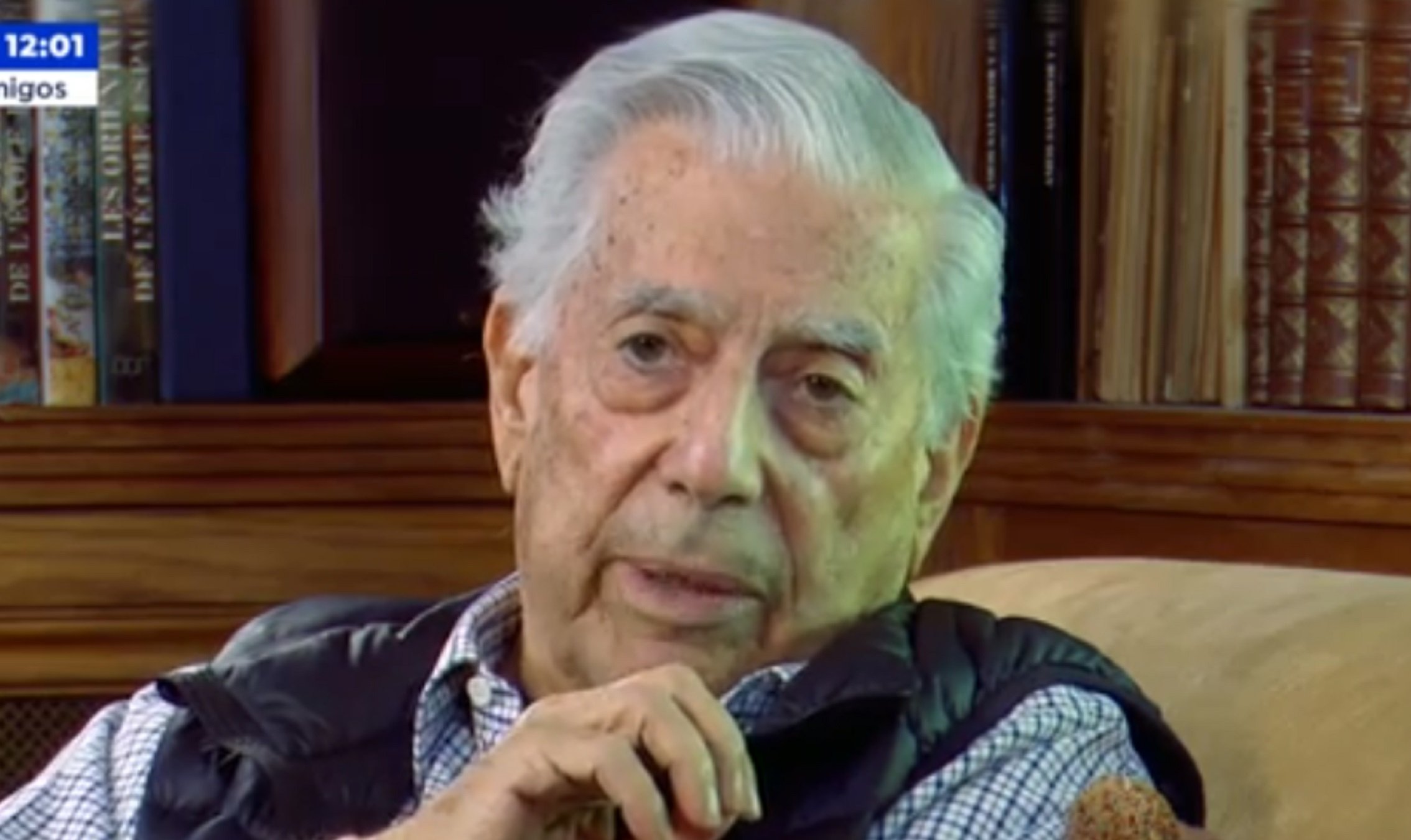 Destrossen Vargas Llosa, infecte, pel que ha dit a la Griso: "Sádico, patán"