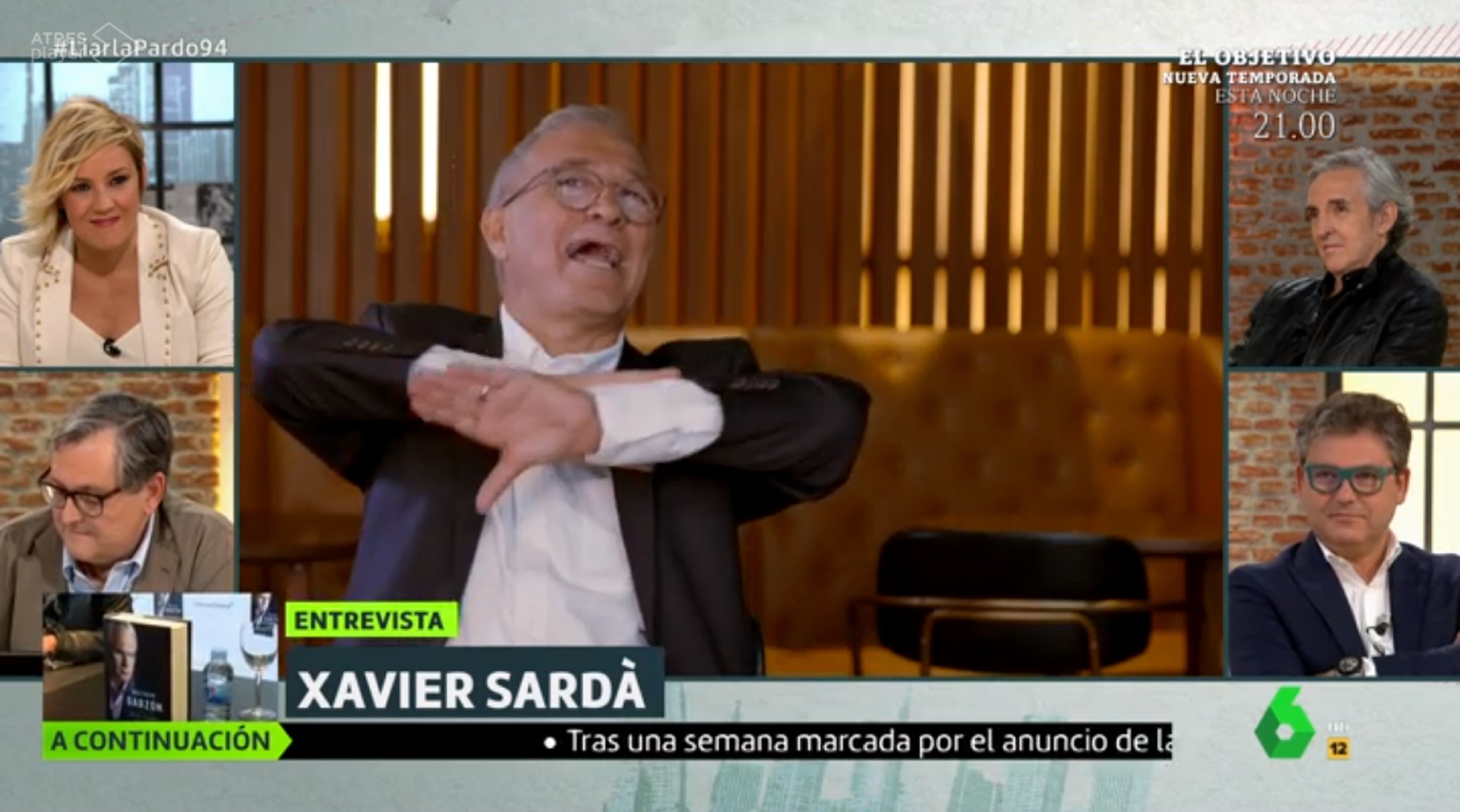 Sardà, sobre l'error "incalculable" del rei: "Le hace el trabajo a Puigdemont"