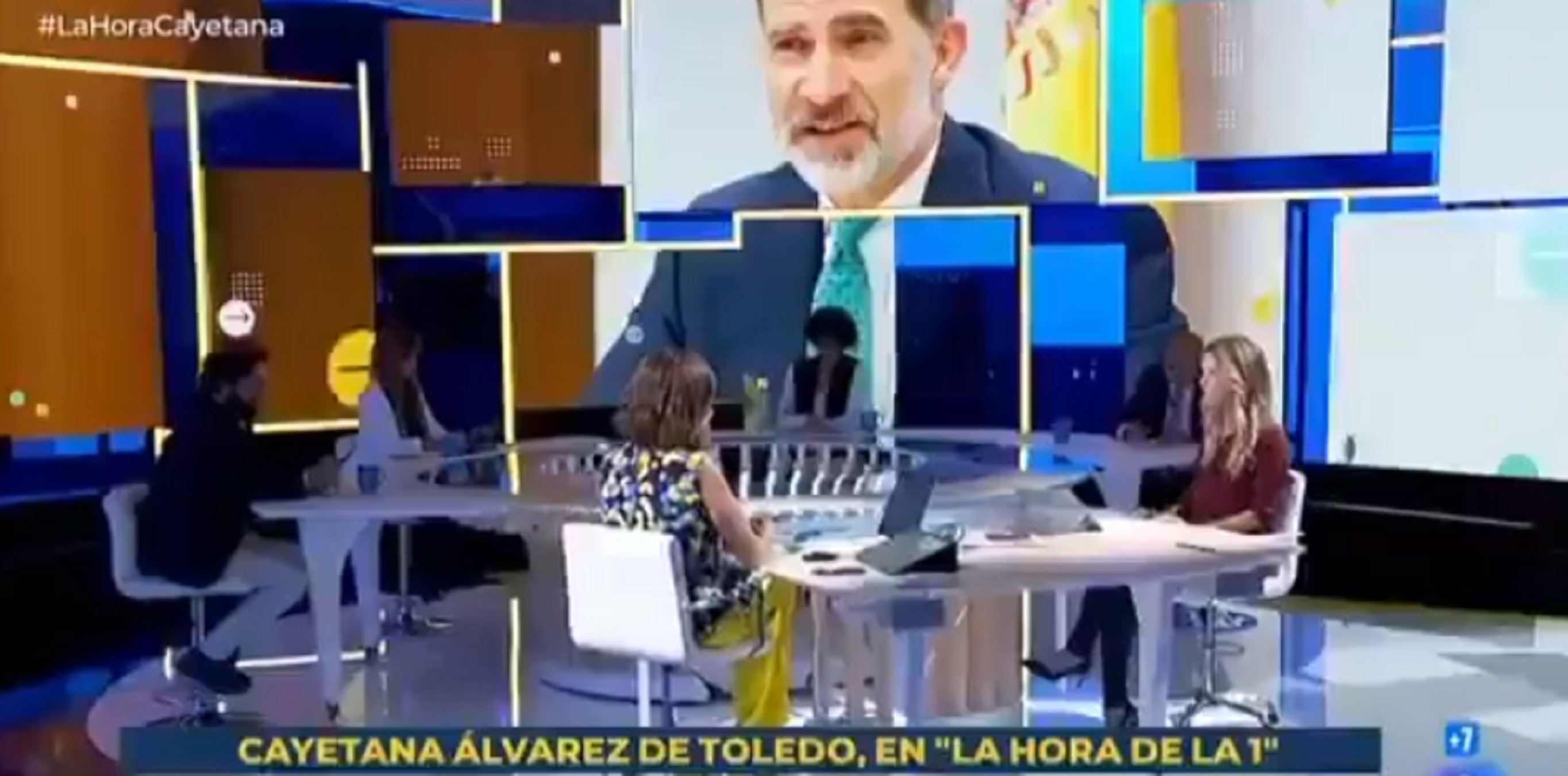Barbaridad de Cayetana sobre Felipe y España, atacando a TV3 ante Mònica López