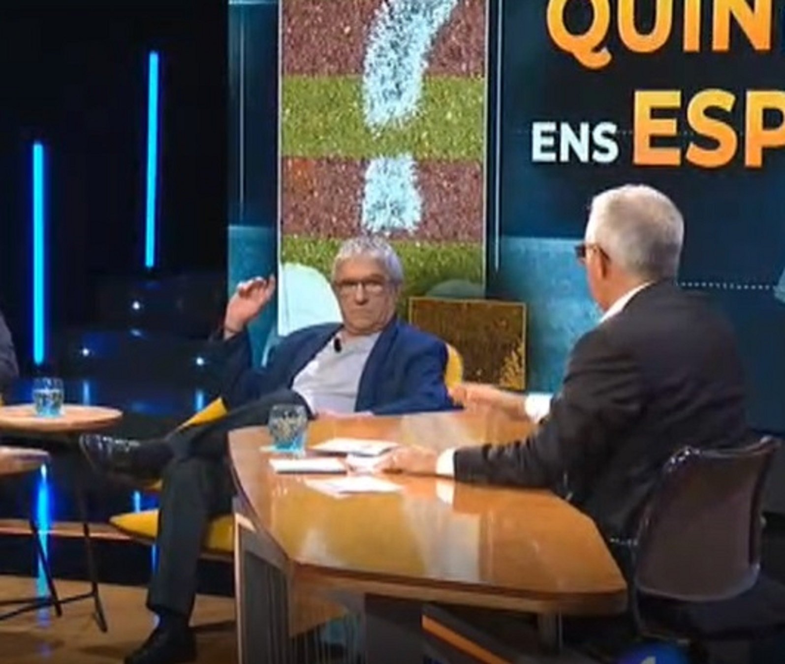 Joan Ollé, amb Sardà a TVE, es nega a parlar de "poble català": "Quina por!"