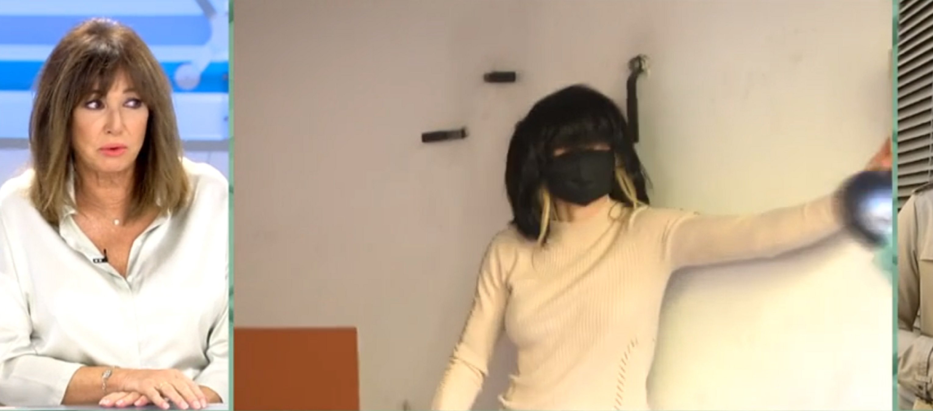 Telecinco té el vídeo quan la dona de Mainat li mossega el braç
