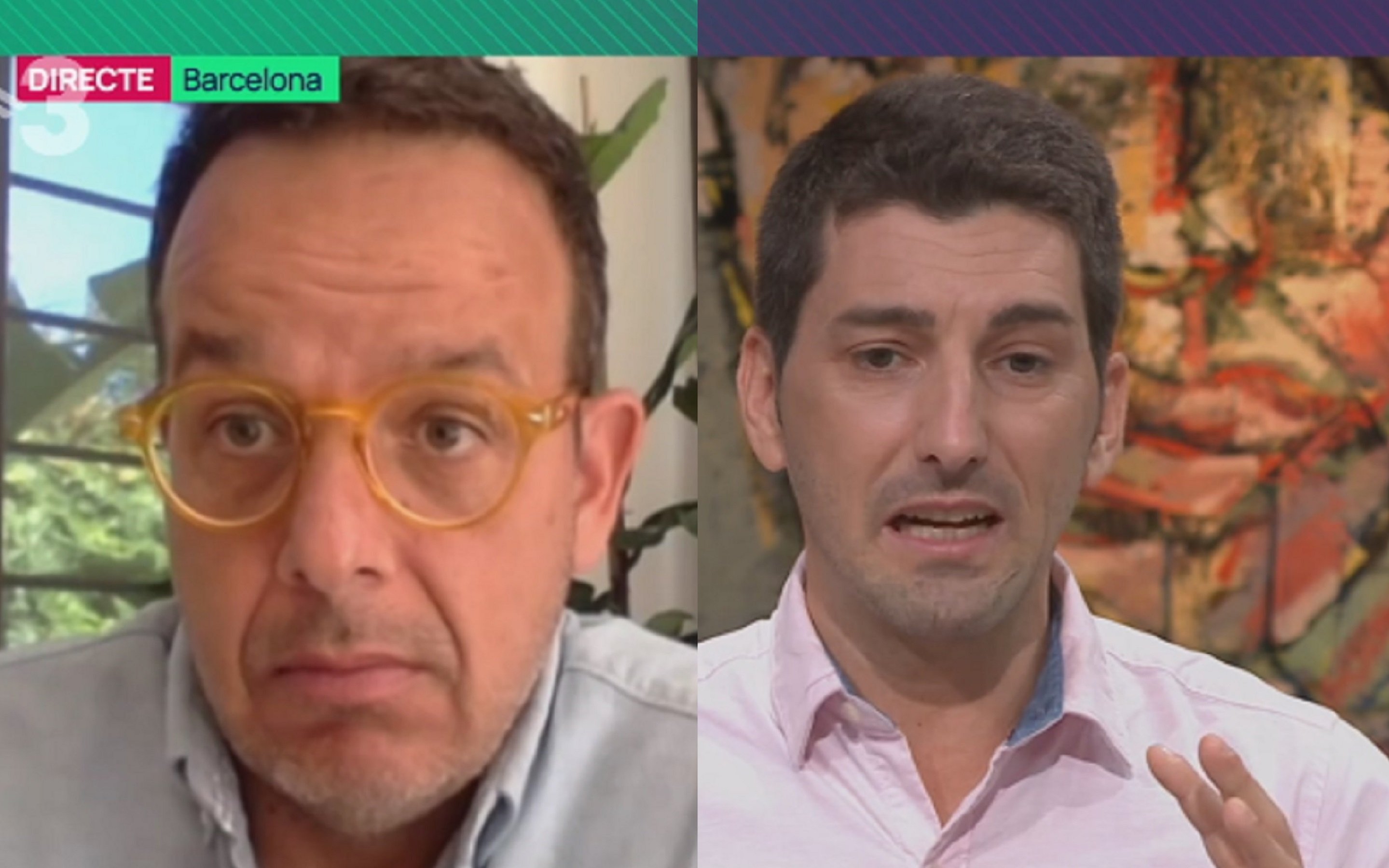 Cara a cara entre Llàcer y Mitjà en TV3: "No hago crítica banal e innecesaria"