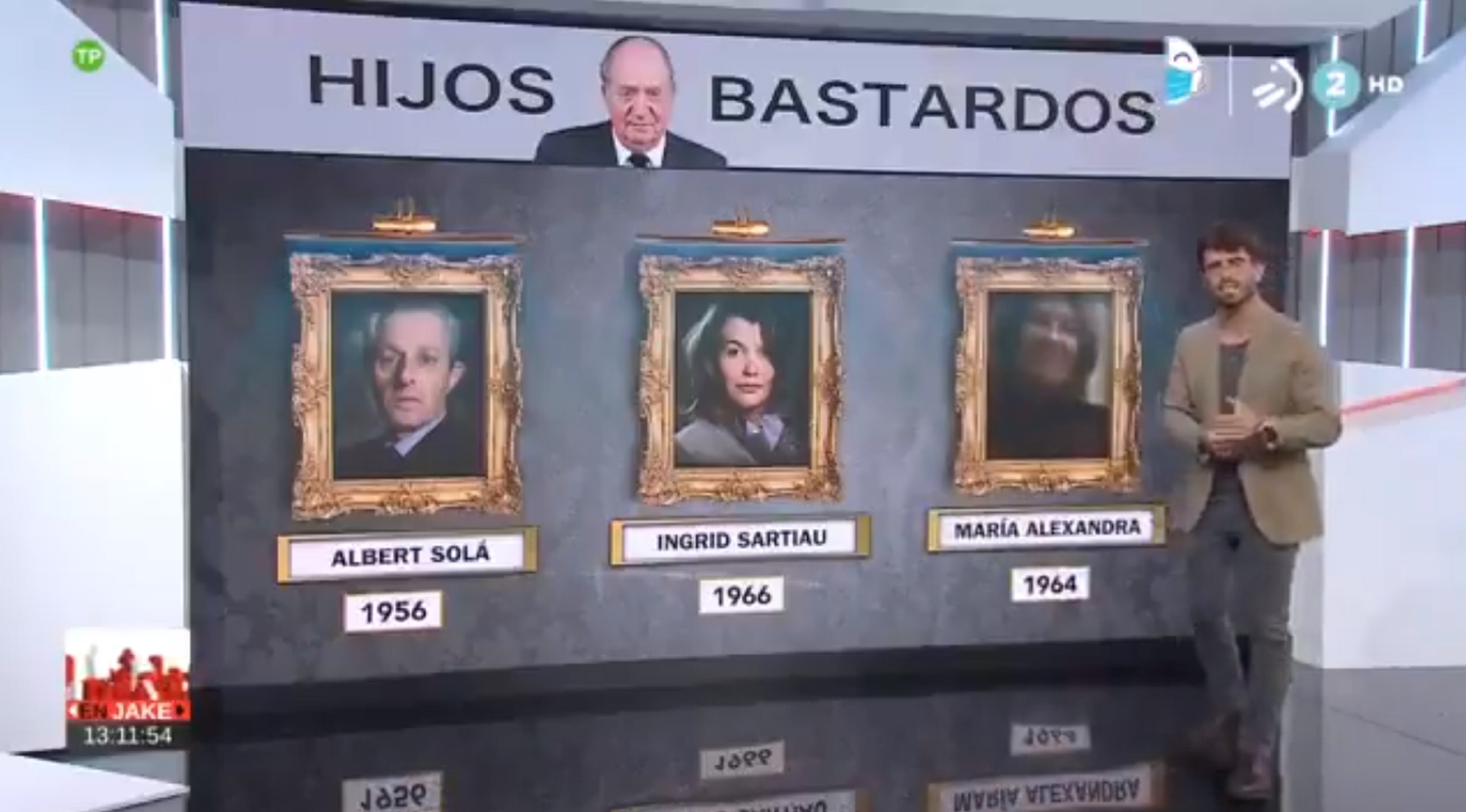 La tele basca fa llenya de Joan Carles: llista dels suposats fills no reconeguts