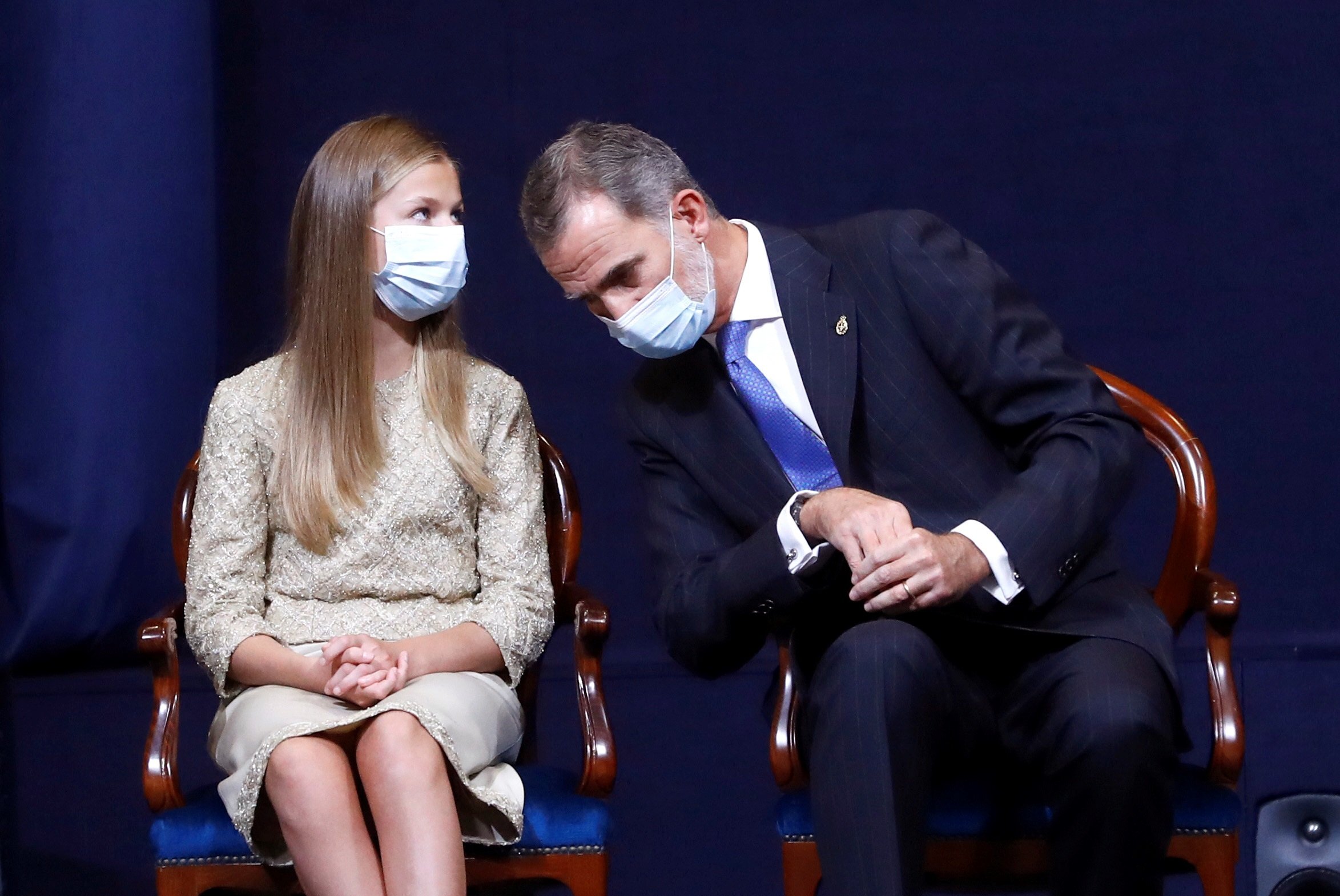 VÍDEO Leonor, muy nerviosa en su discurso en los Premios Princesa de Asturias