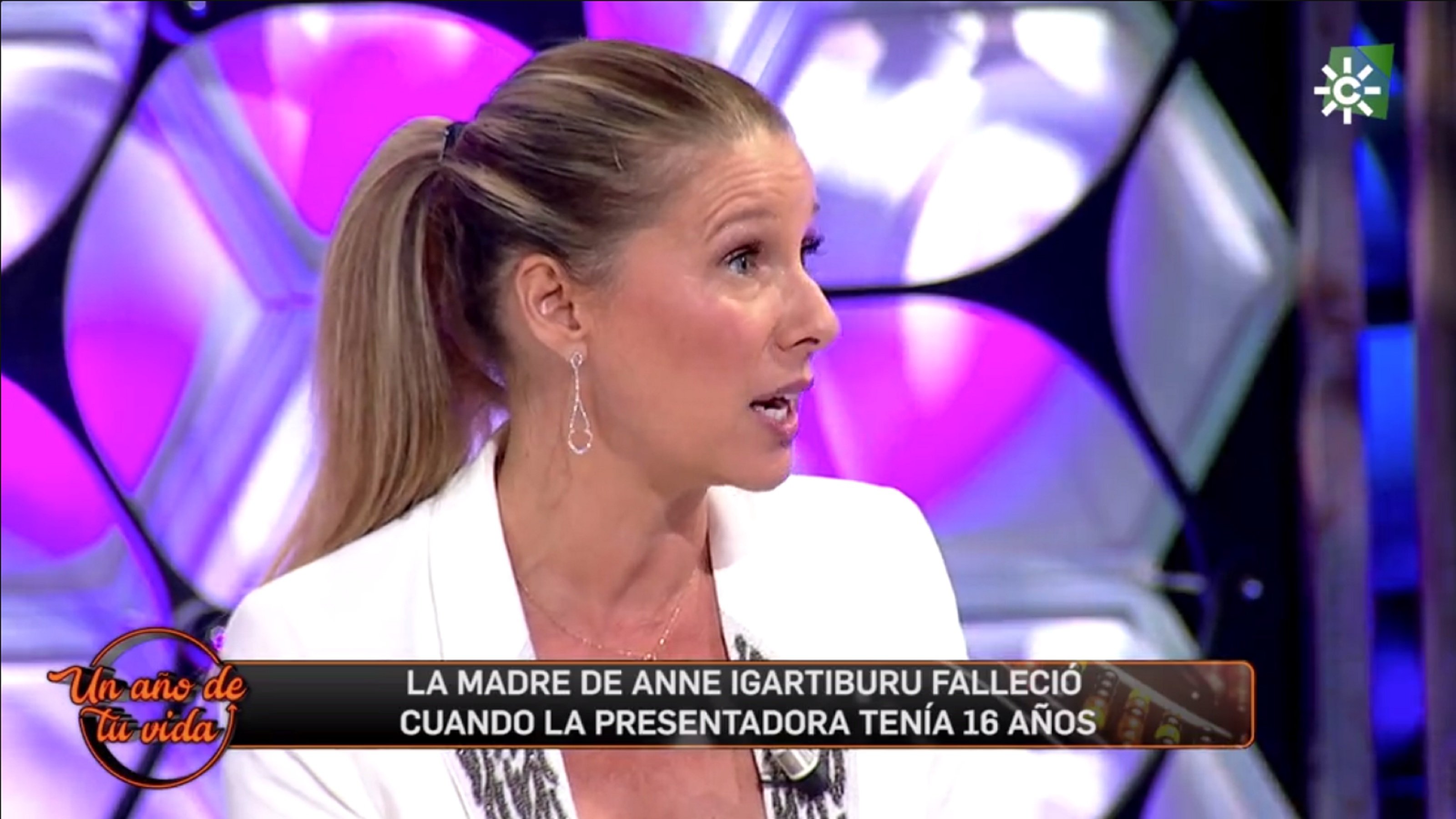 Anne Igartiburu recorda el tràgic accident de la mare: "Murió salvando a otros"