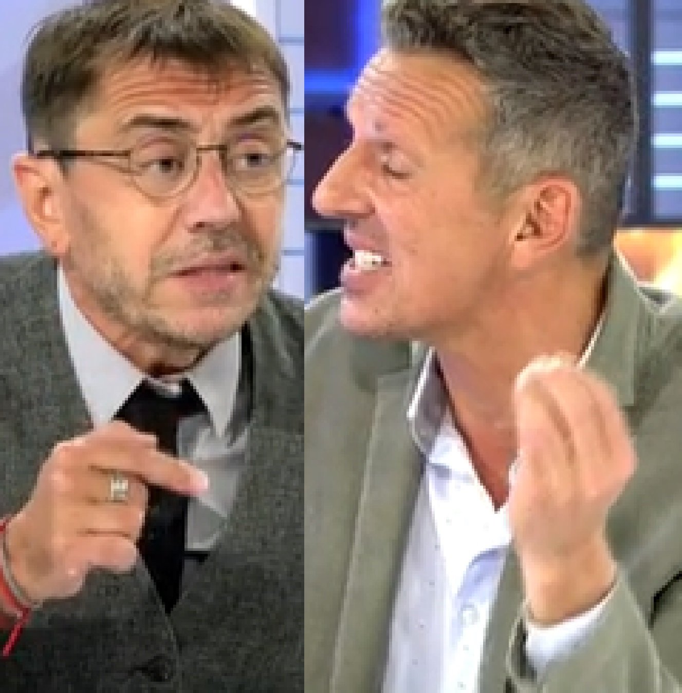 Tensa topada Joaquín Prat - Juan Carlos Monedero: "¡Tienes unos cojones!"