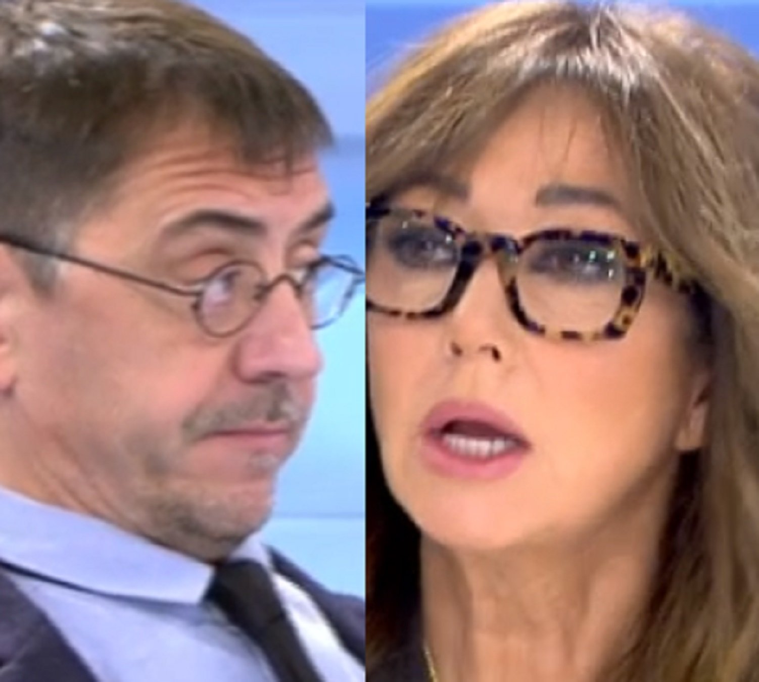 Tensió a T5. Ana Rosa, dels nervis, talla Monedero parlant del PP: "¡Se acabó!"