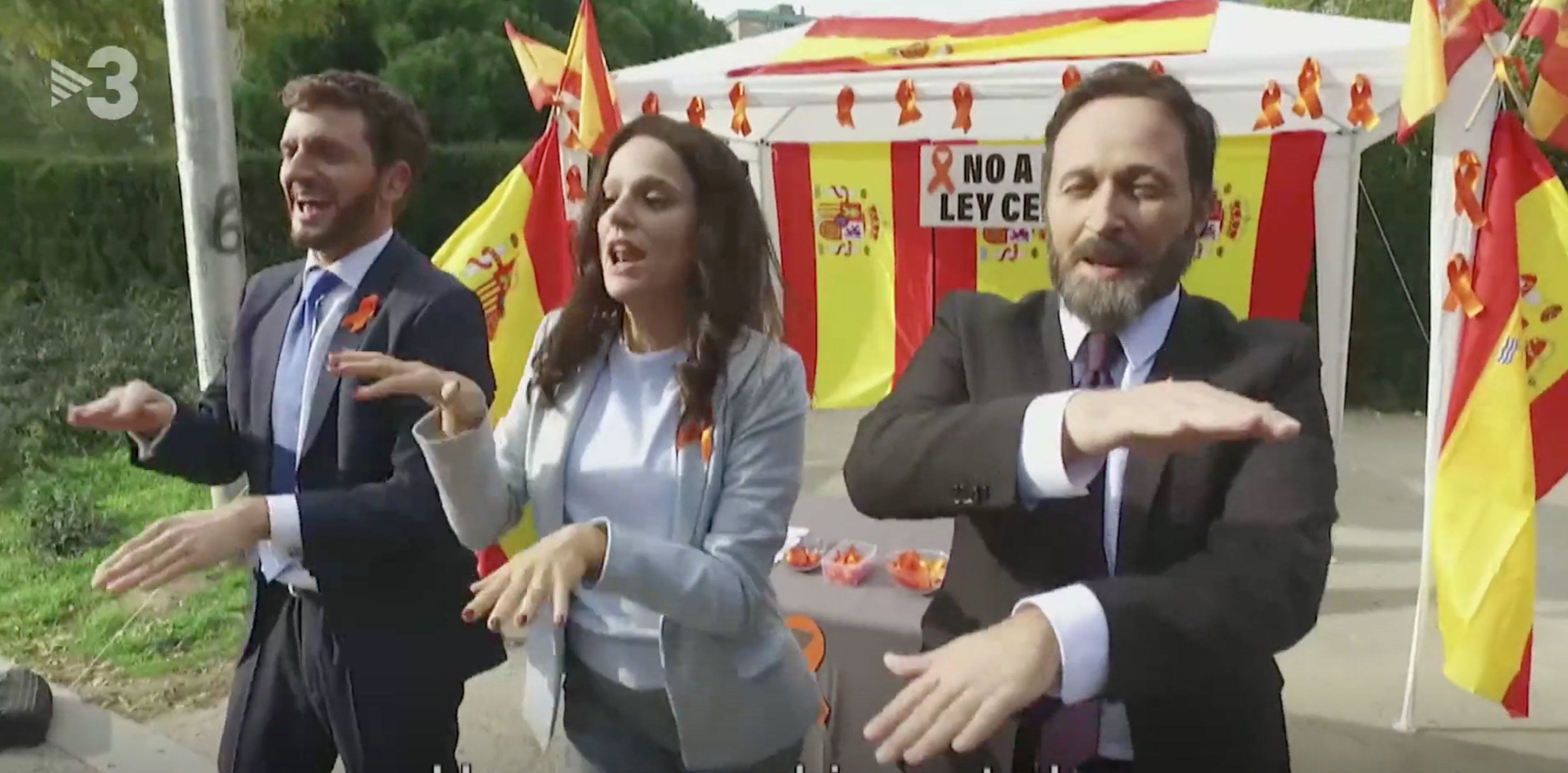 Hilarante musical facha de TV3 defiende el castellano: "el himno, una sardana"