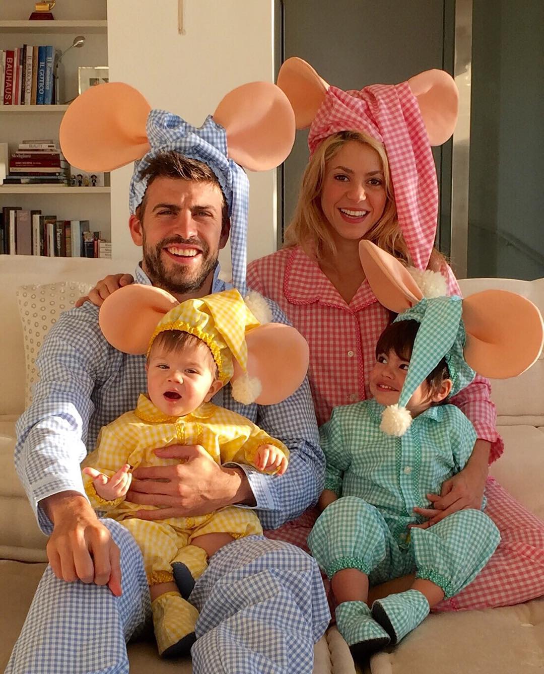 Patinet i bachata, el cap de setmana en família de Piqué, Shakira i fills
