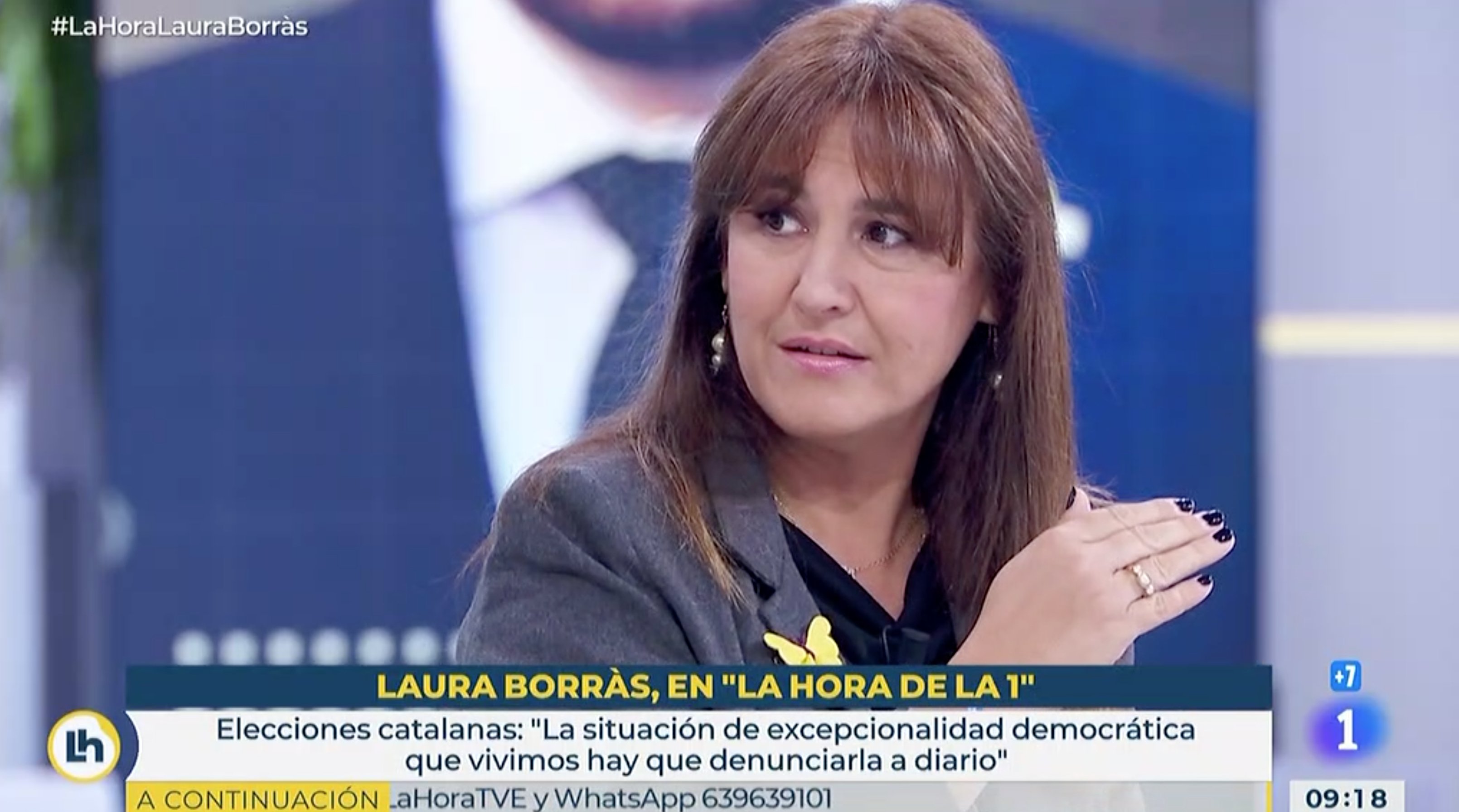 Enorme Borràs amb Mònica López a TVE: trinxa tertulians que odien Puigdemont