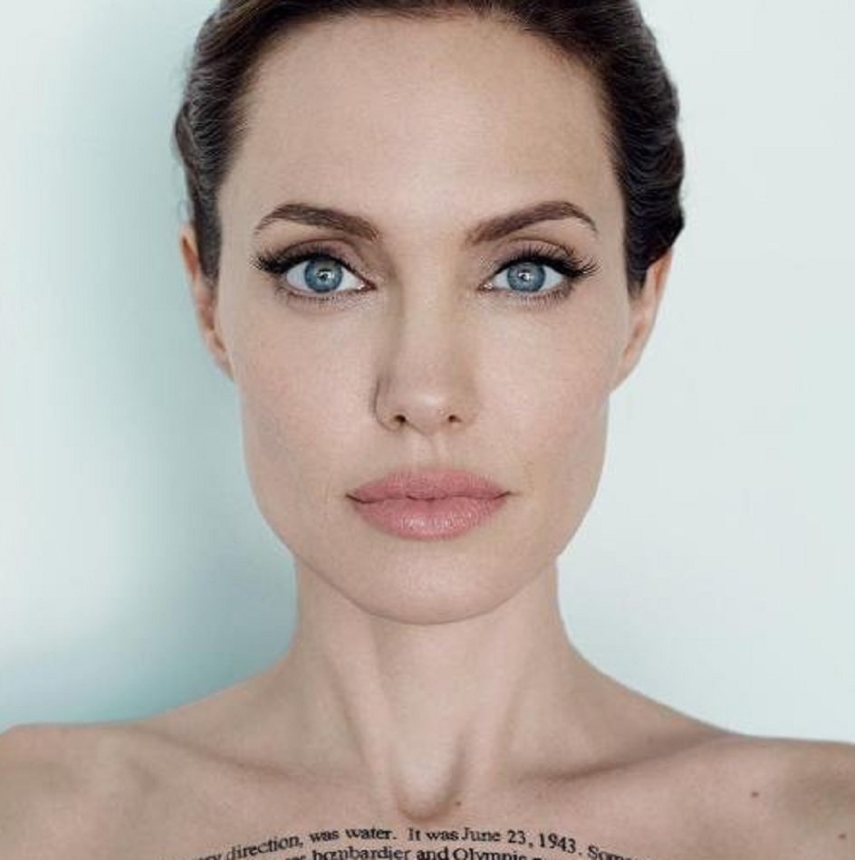 La polémica de Angelina Jolie: se reúne con un religioso, sin sujetador