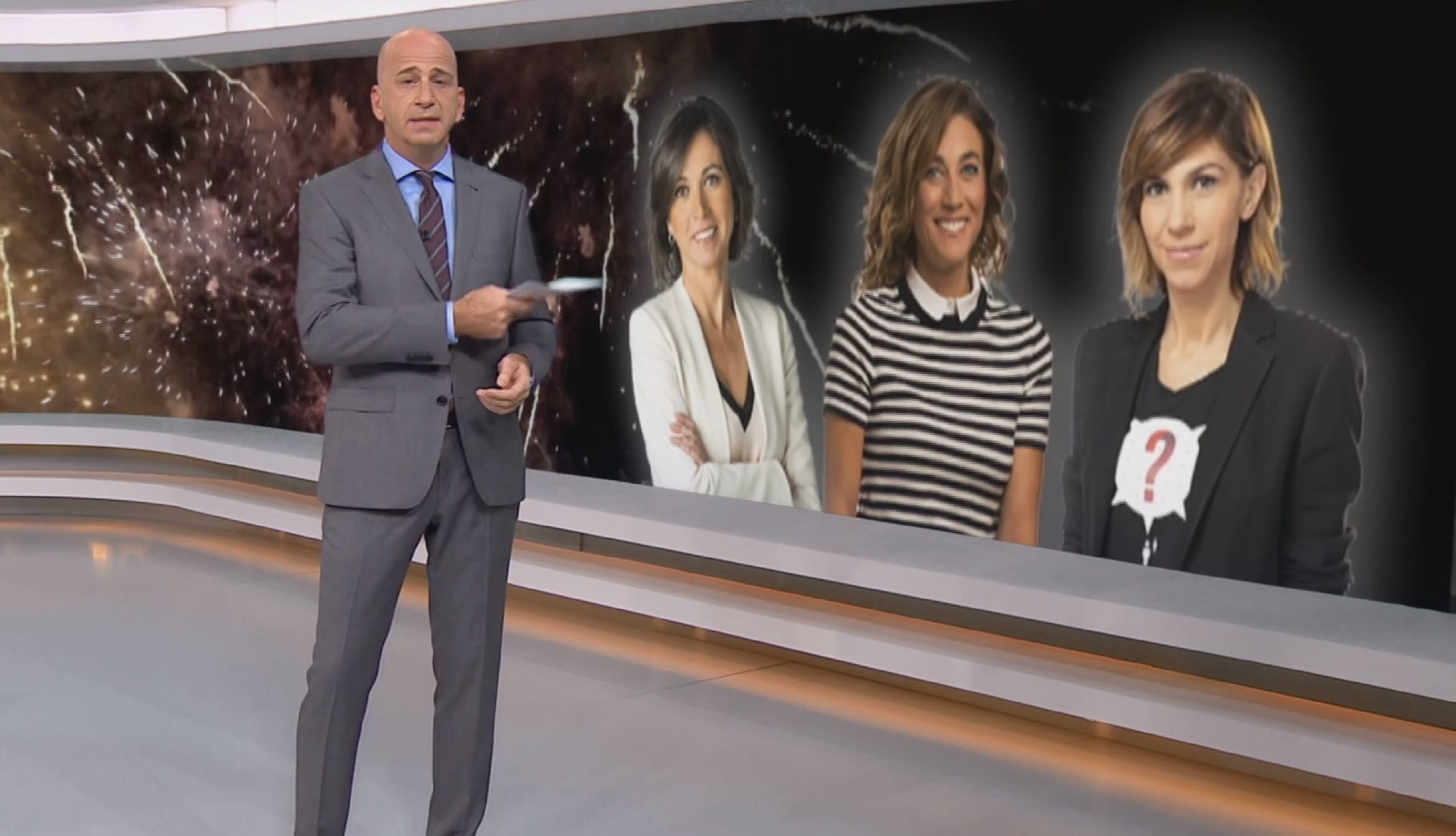 El trio de presentadores que TV3 posa el 31-D rep crítiques: "una desentona"