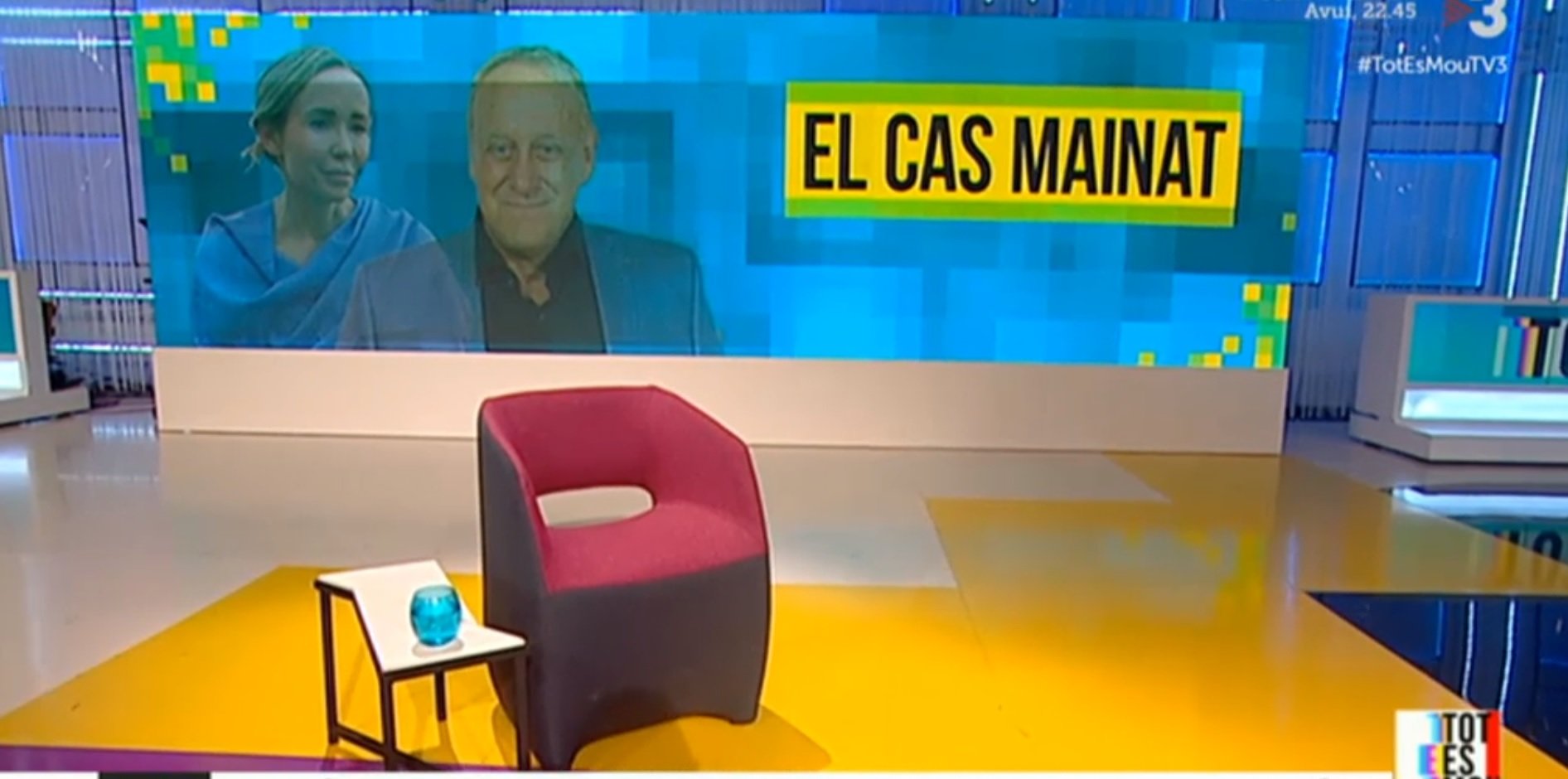 Caos TV3: anuncian a la mujer de Mainat y les deja colgados "Me duele la cabeza"