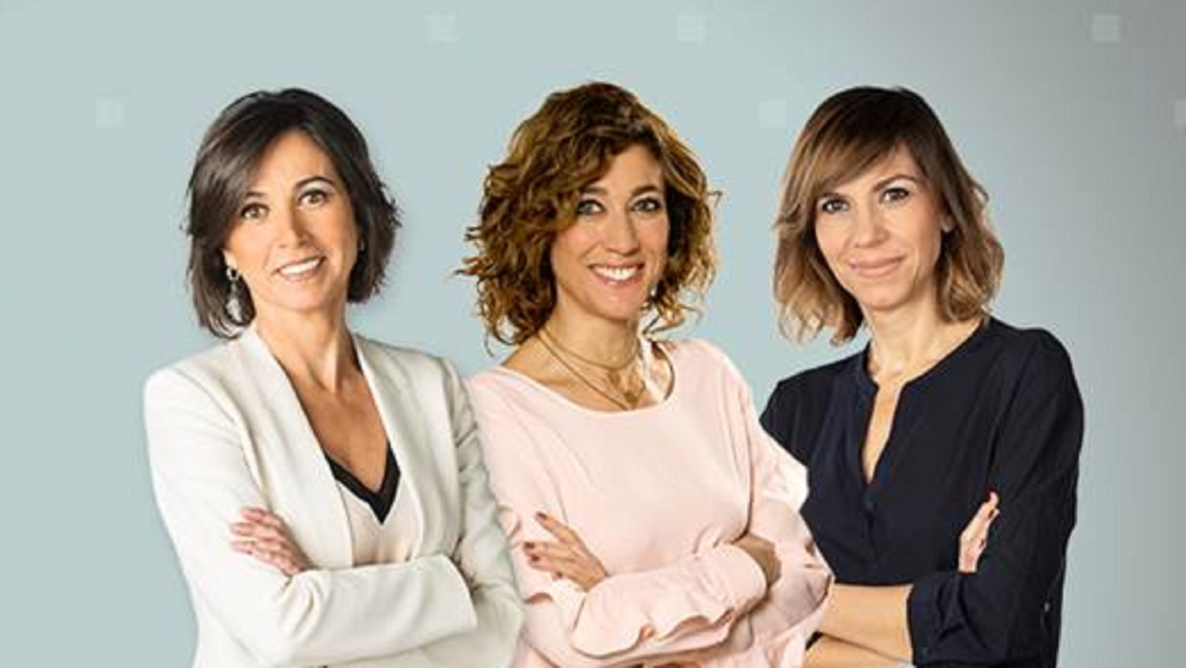 Companys de TV3 sobre el look d'Heredia-Melero-Puig: "Mamma mia! Fan patir"