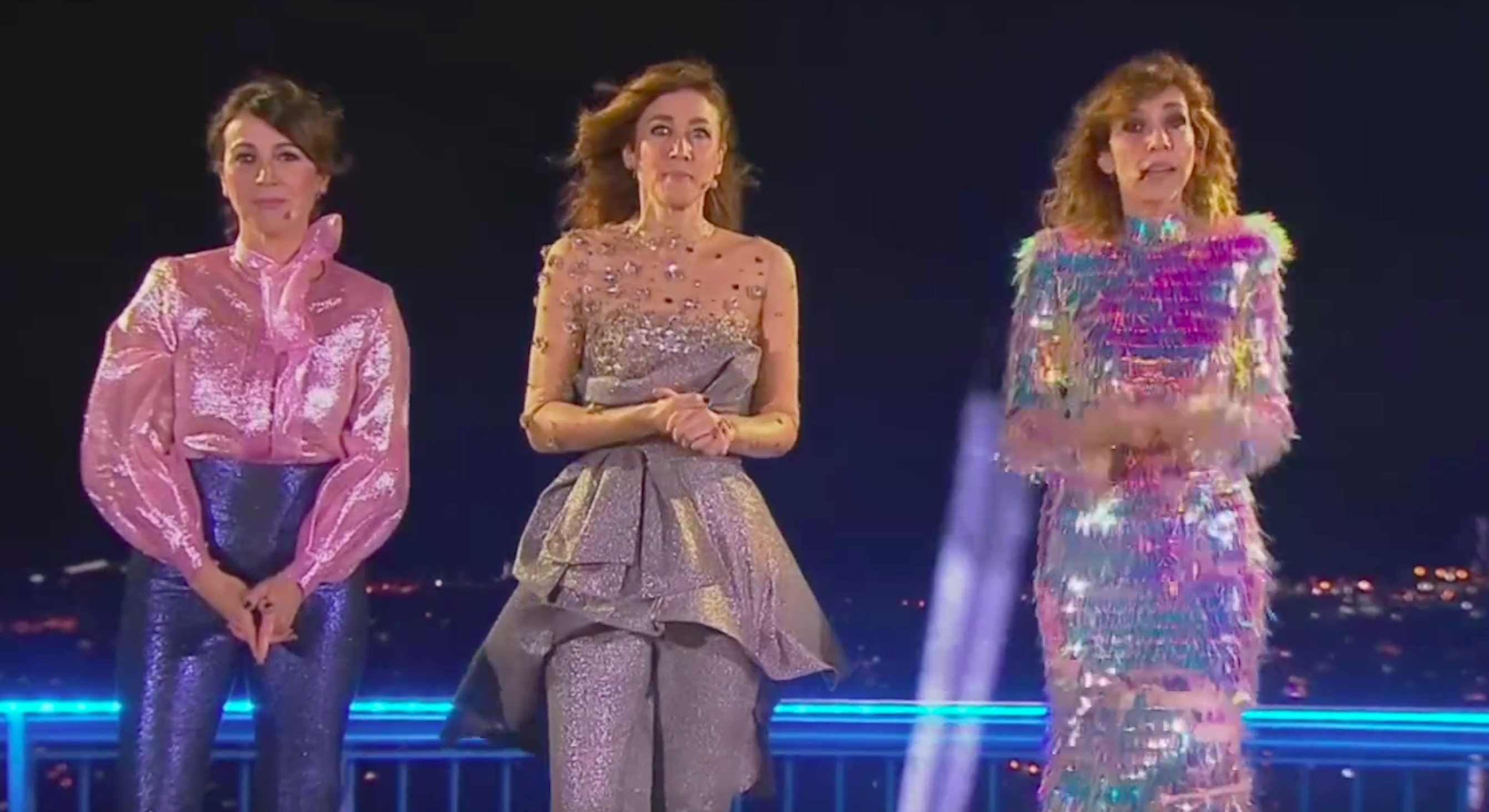 Las presentadoras de fin de año de TV3 hablan tras las críticas por sus vestidos