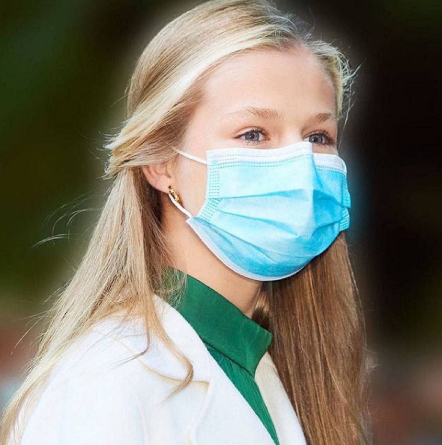 La foto que demostra que Elionor s'ha canviat la boca durant la pandèmia