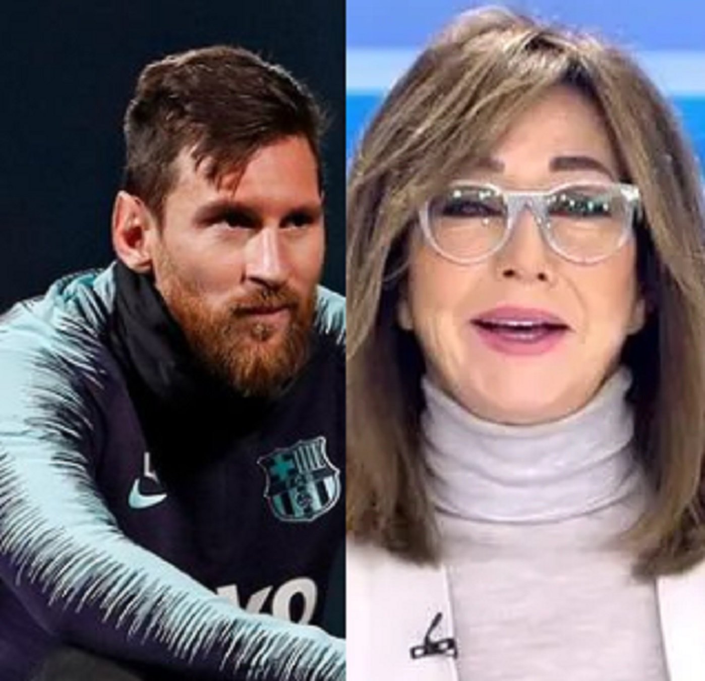Ana Rosa es mofa de Messi pel seu contracte i surt escaldada
