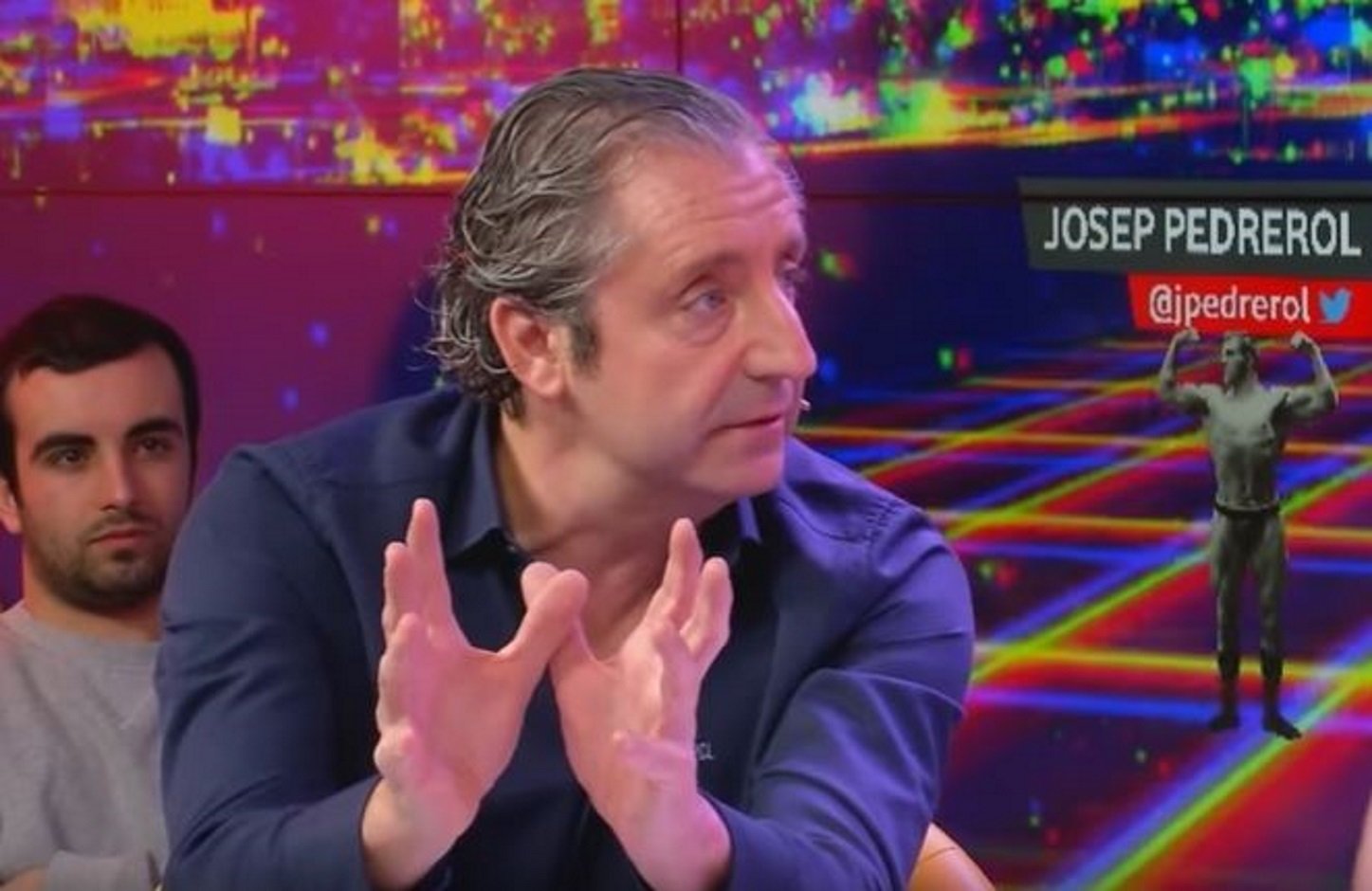 Josep Pedrerol reitera el seu barcelonisme a Dani Mateo