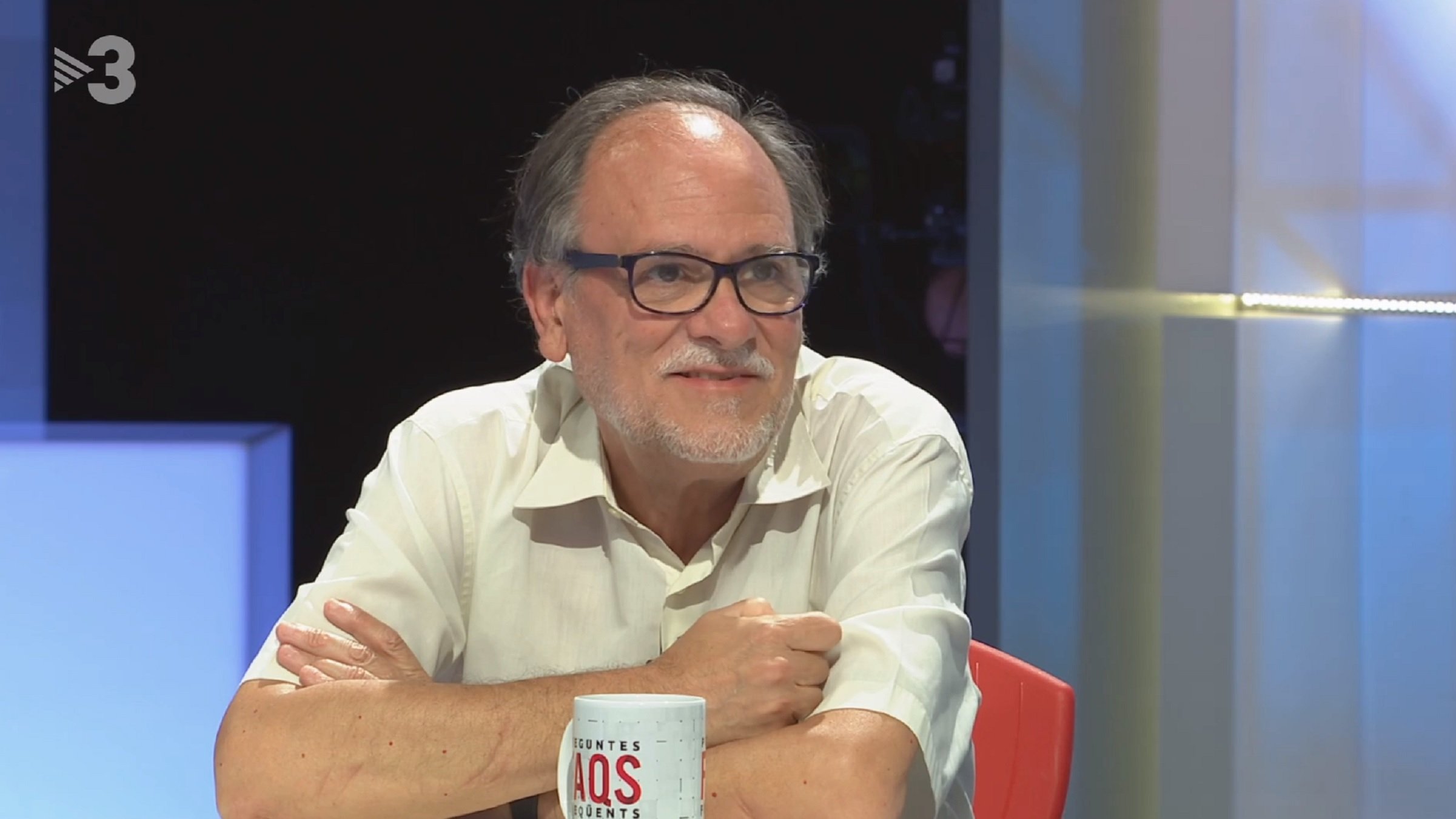 El profesor Virgili critica el mal catalán de TV3 y un presentador le da la razón