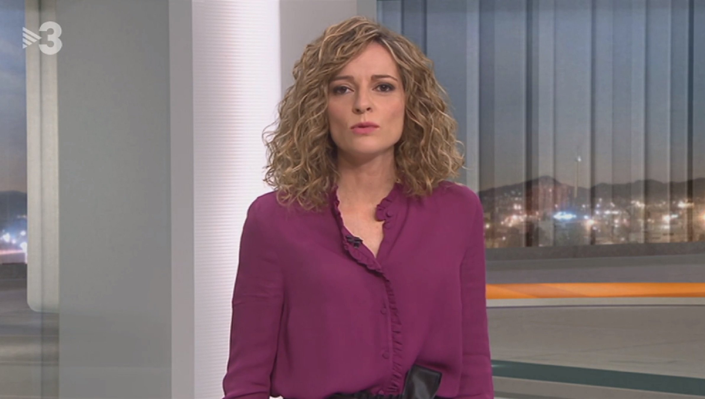Cristina Riba de TV3, irreconocible de joven cuando era presentadora en La Sexta