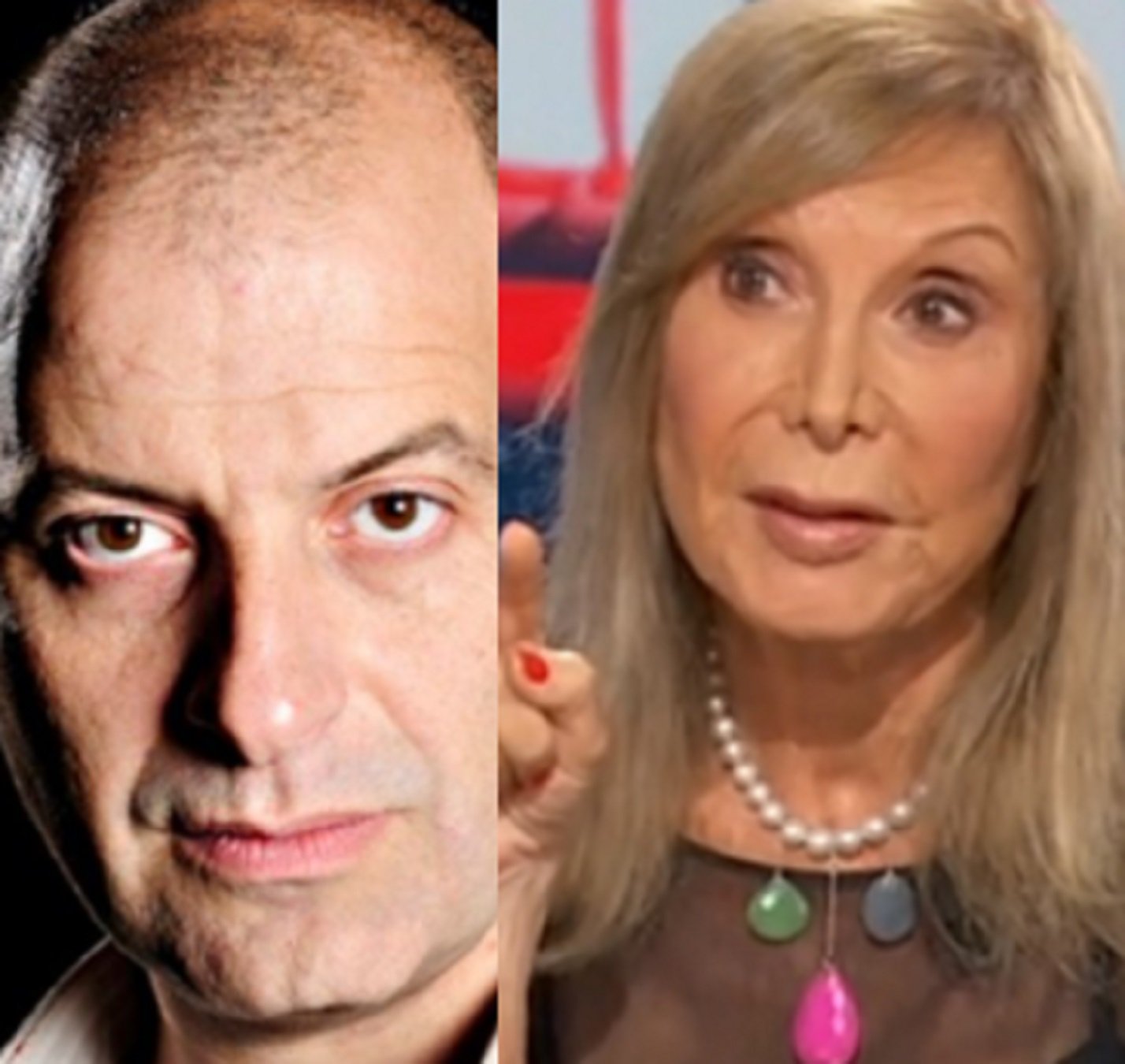 Meravellosos Josep Julien i Pilar Eyre responent a vils atacs a la sardana