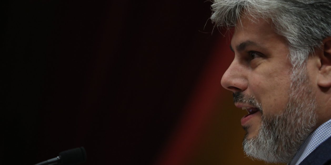 Albert Batet y su esposa Olga, padres de esta preciosa niña, Valentina