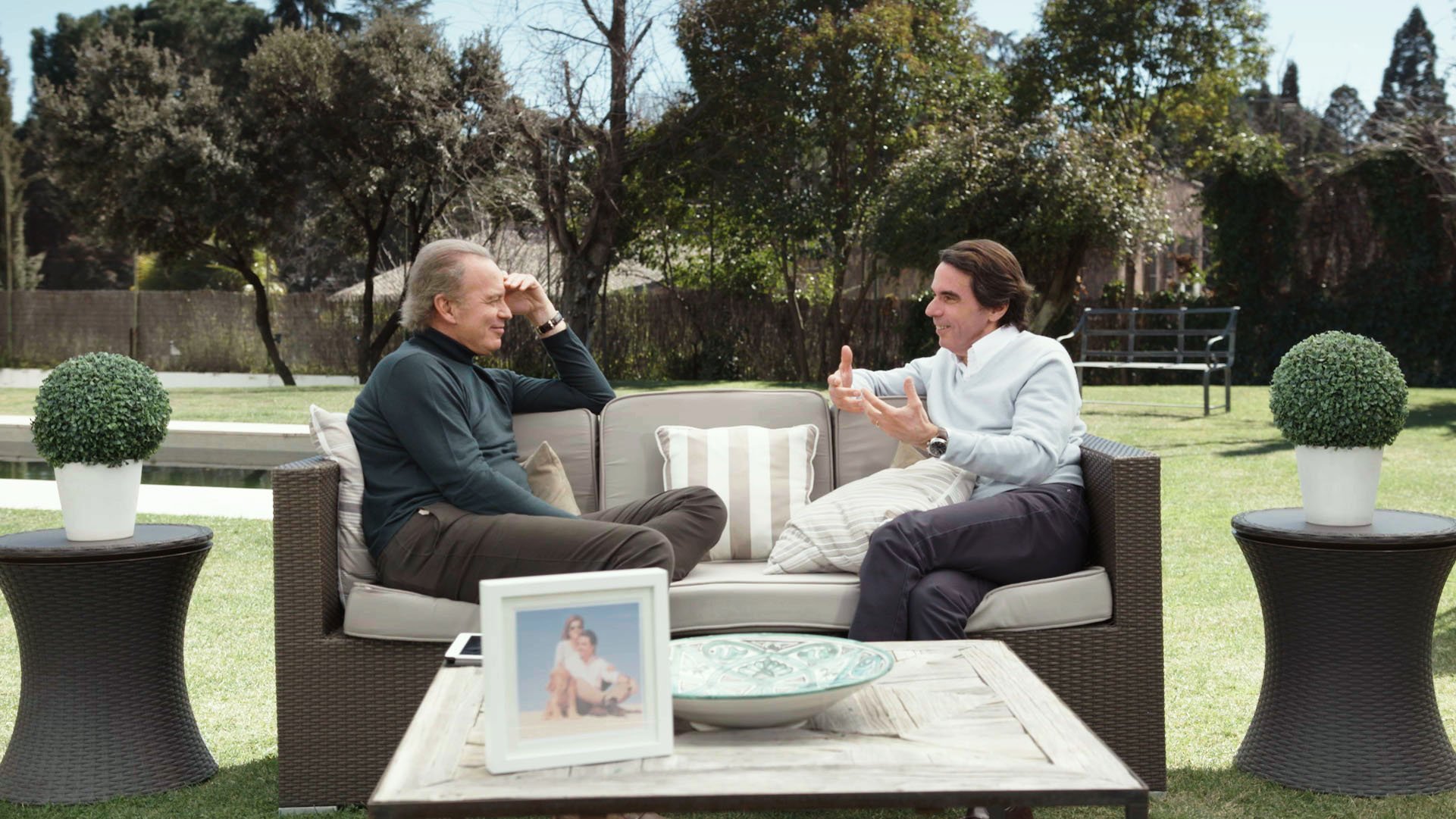 Aznar se confiesa a Bertín: "7 veces han intentado atentar contra mí"