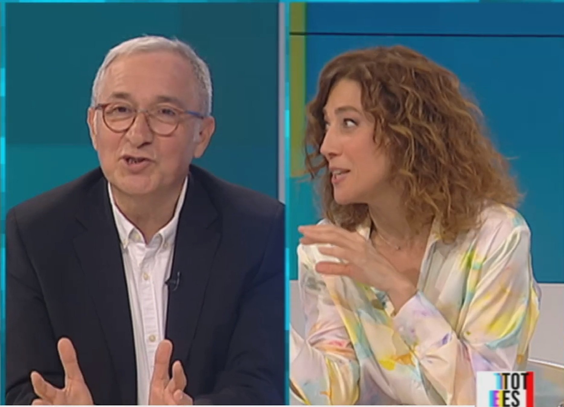 Xavier Sardà torna a TV3 i dona una notícia a Helena Melero sobre la seva salut