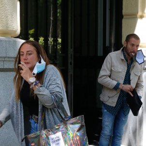 Rocío Flores y Antonio David fumando GTRES