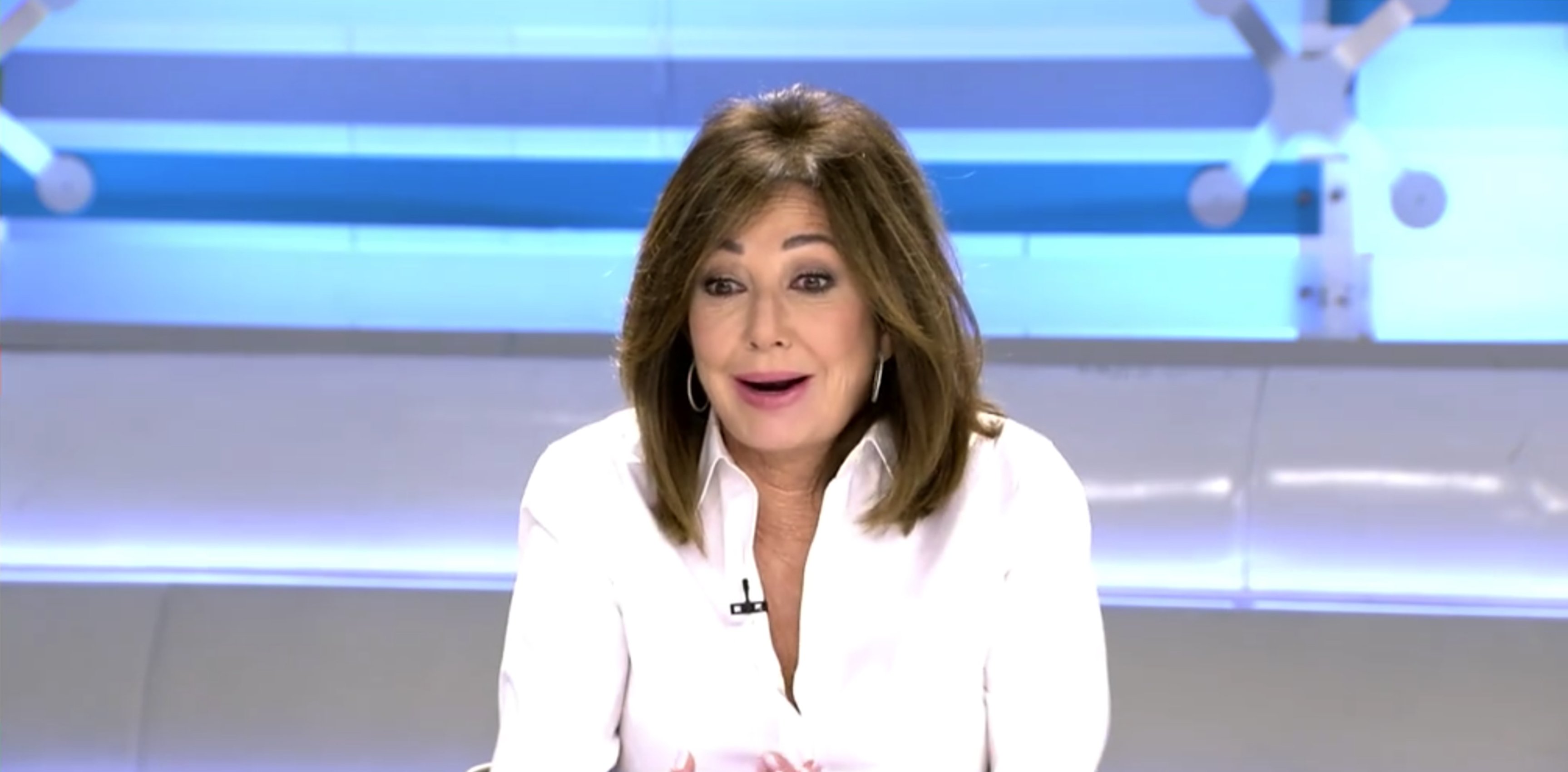 Cop baix d'Ana Rosa Quintana a companys de Telecinco: feliç de la seva desgràcia