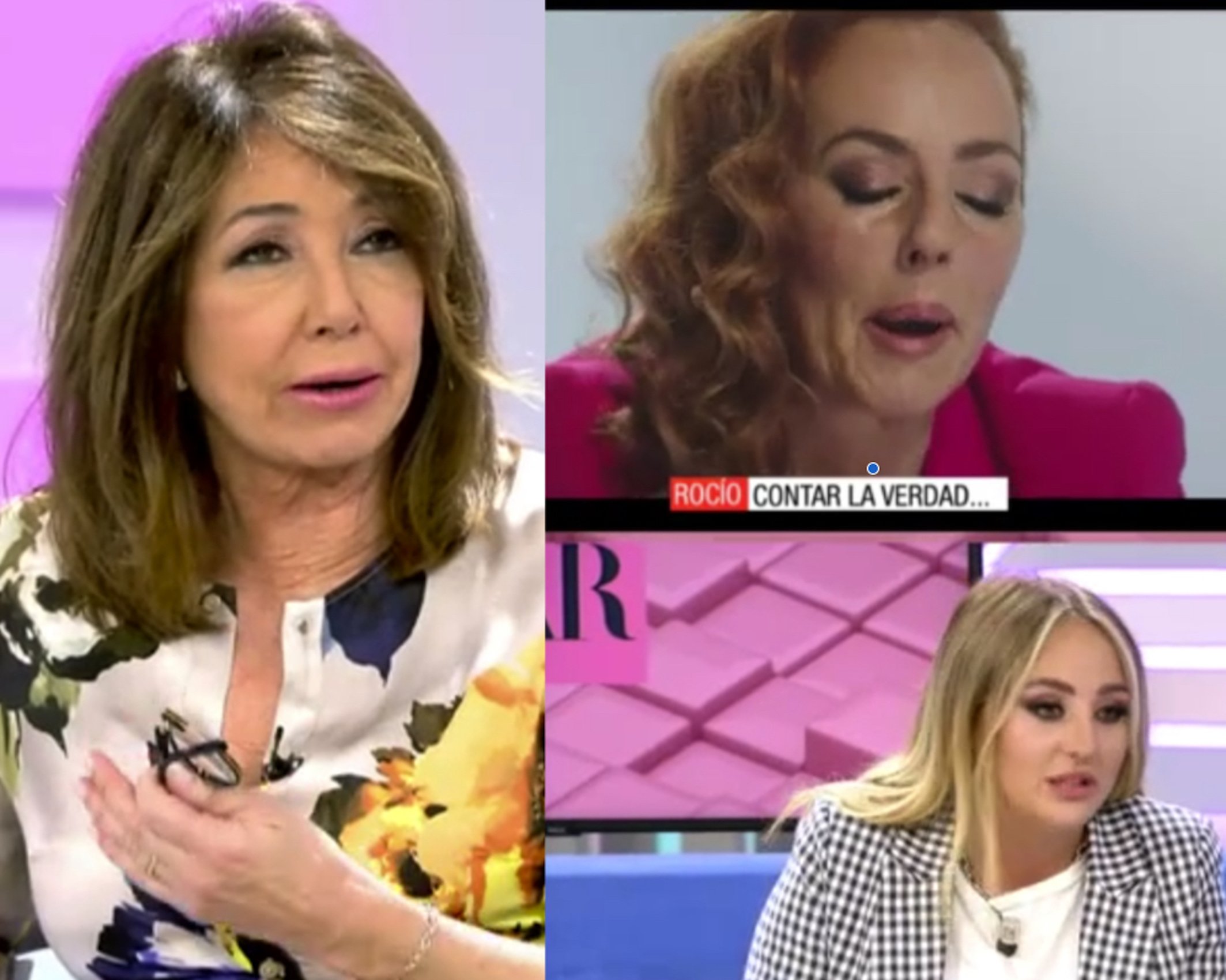 Ana Rosa contra Telecinco: el missatge a Rocío Flores que fulmina Rociíto