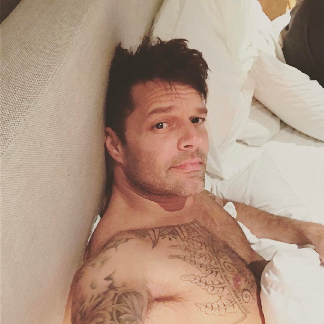 El desnudo de Ricky Martin revoluciona la red