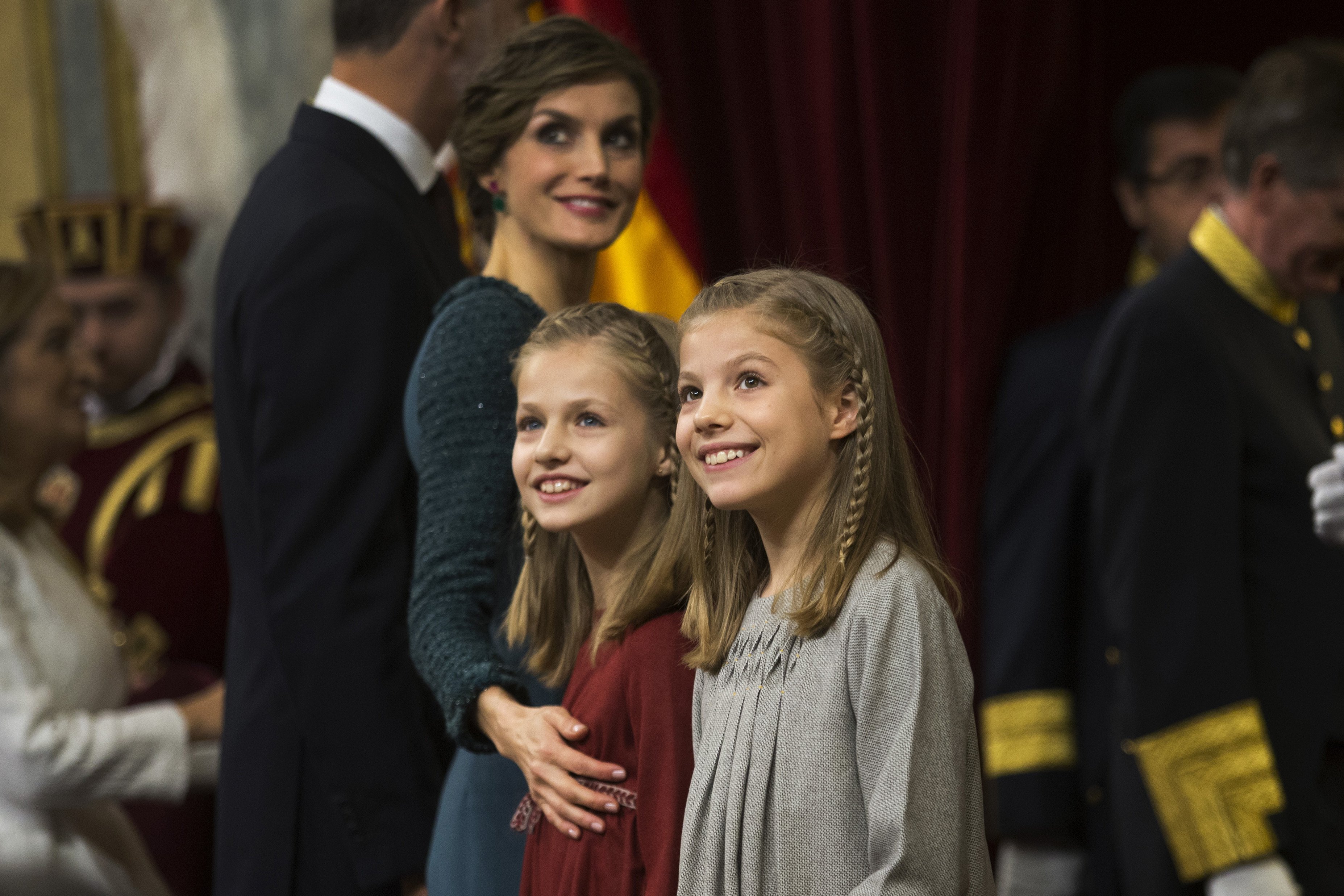 Leonor y Sofía, también aficionadas a la hípica