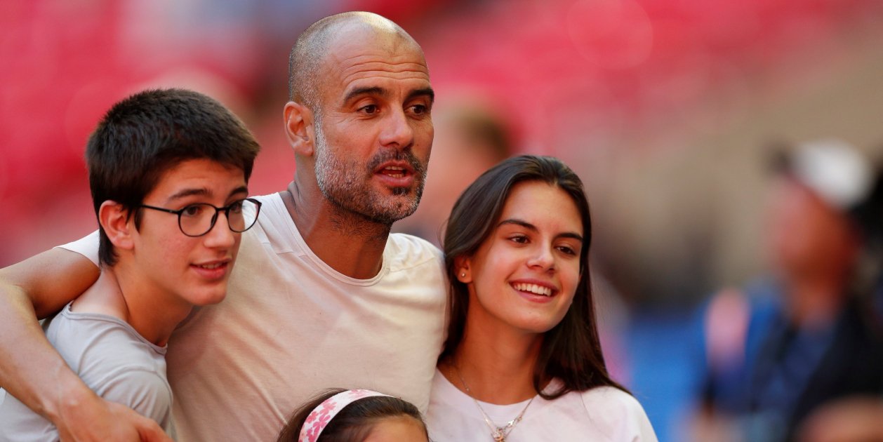 Valentina Guardiola hace 14 años y aparece tan alta como su padre, Pep