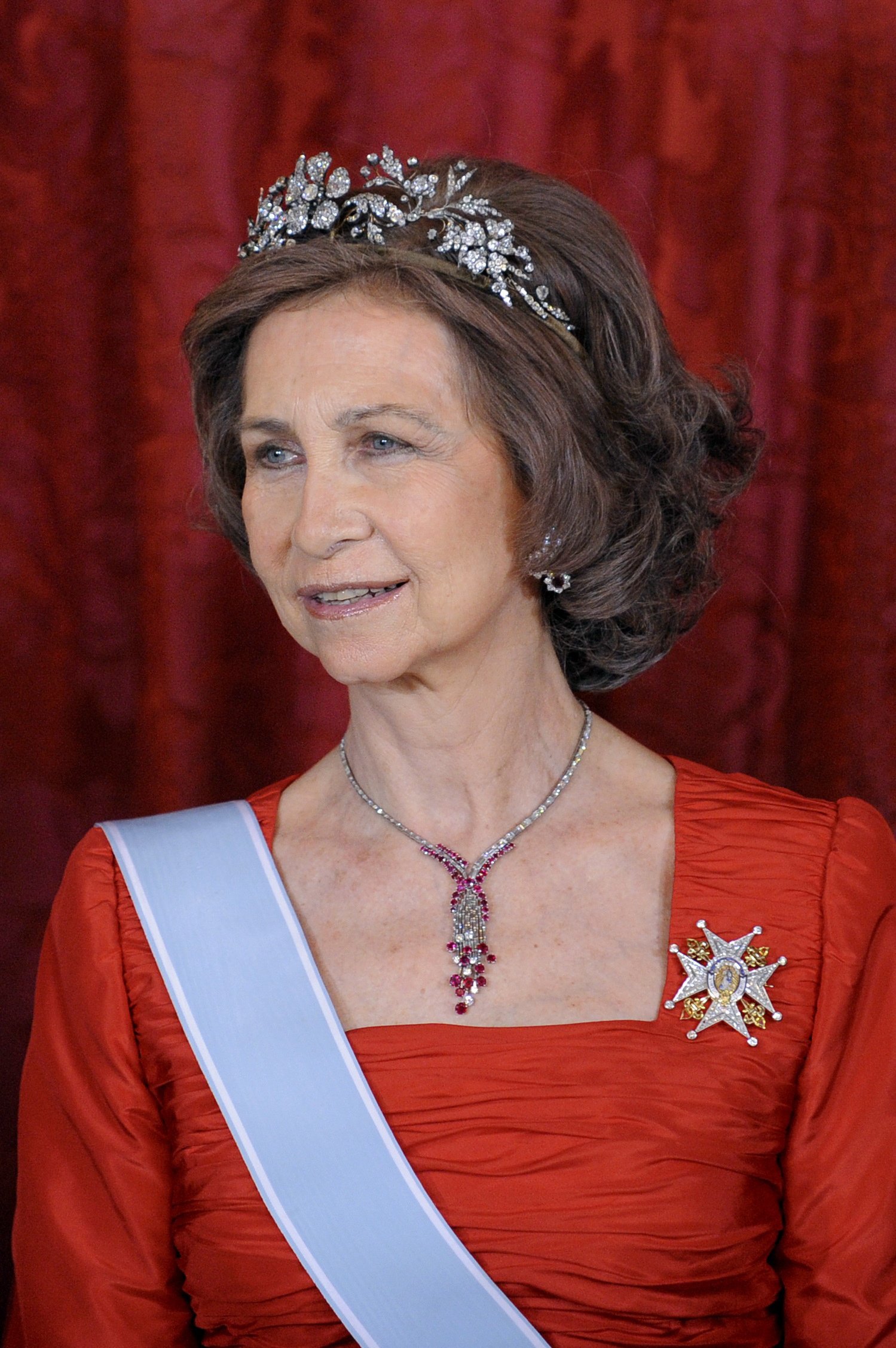 Joan Carles I planta la reina Sofia a la boda del seu fillol