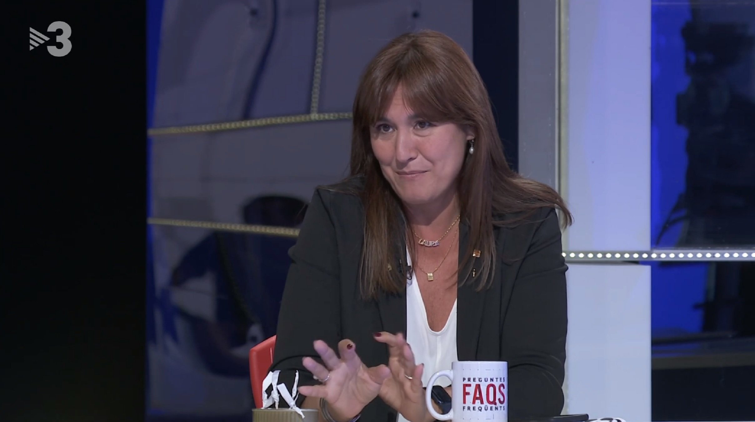 Laura Borràs conmueve en TV3: estuvo a punto de morir al nacer su hija Marta