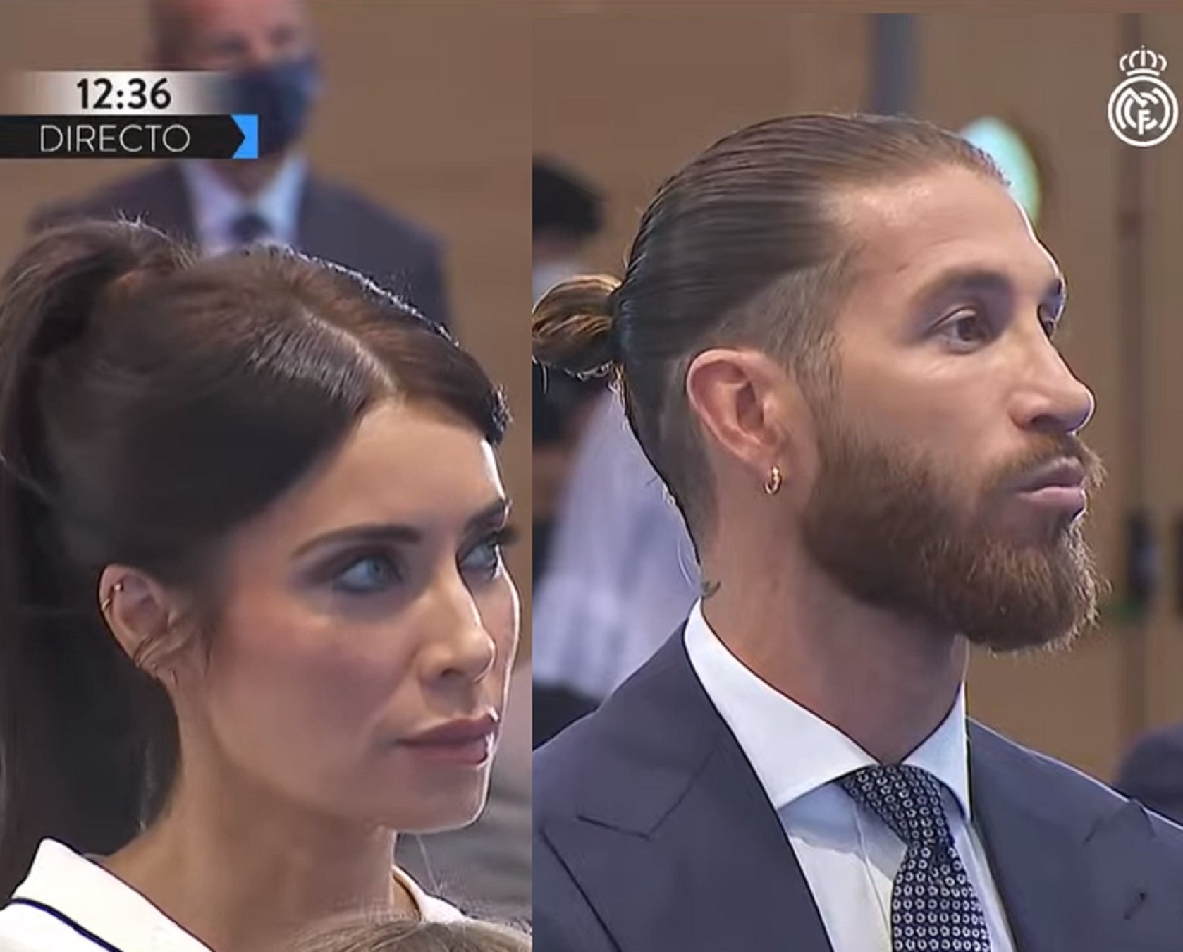 Pilar Rubio, la cara, un poema: què li ha dit a Ramos abans de marxar del Madrid