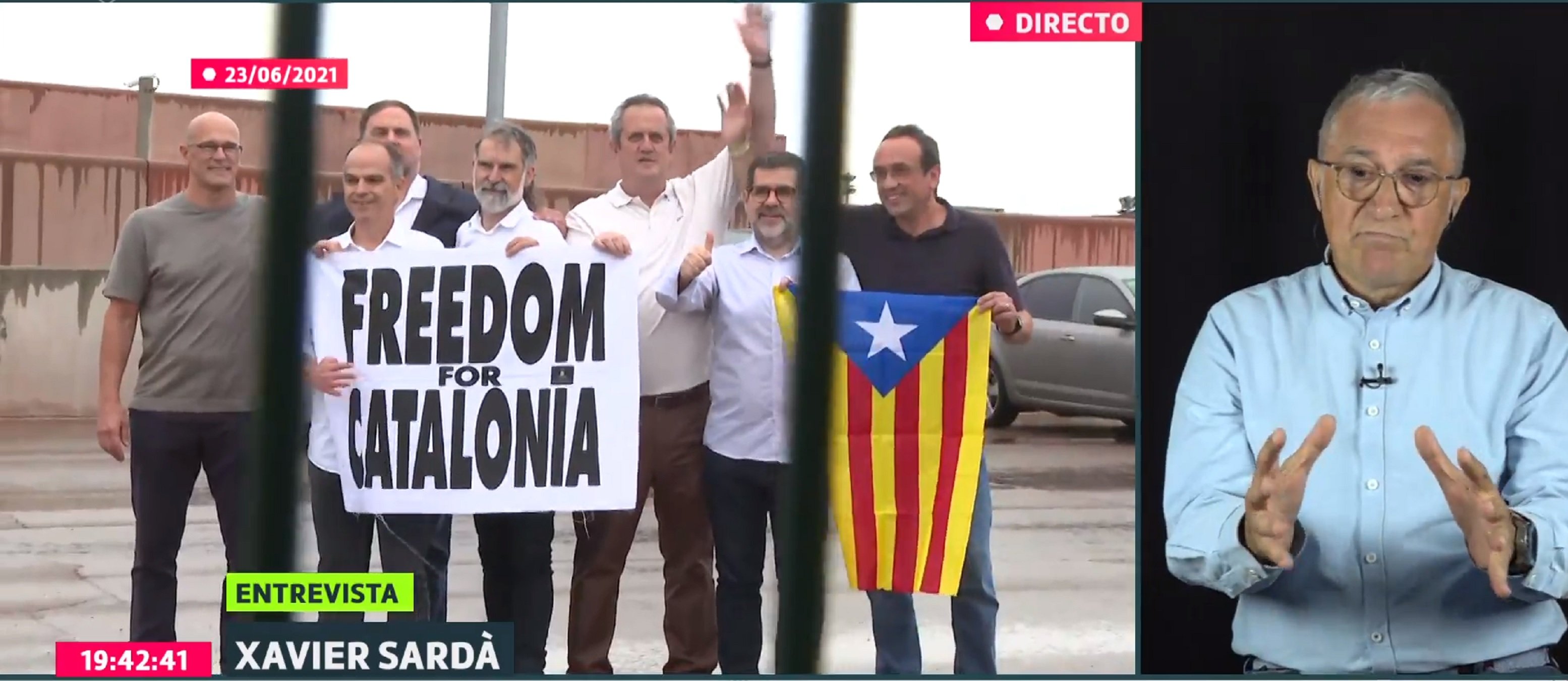 Xavier Sardà contra els indepes: Catalunya segrestada i amb síndrome d'Estocolm