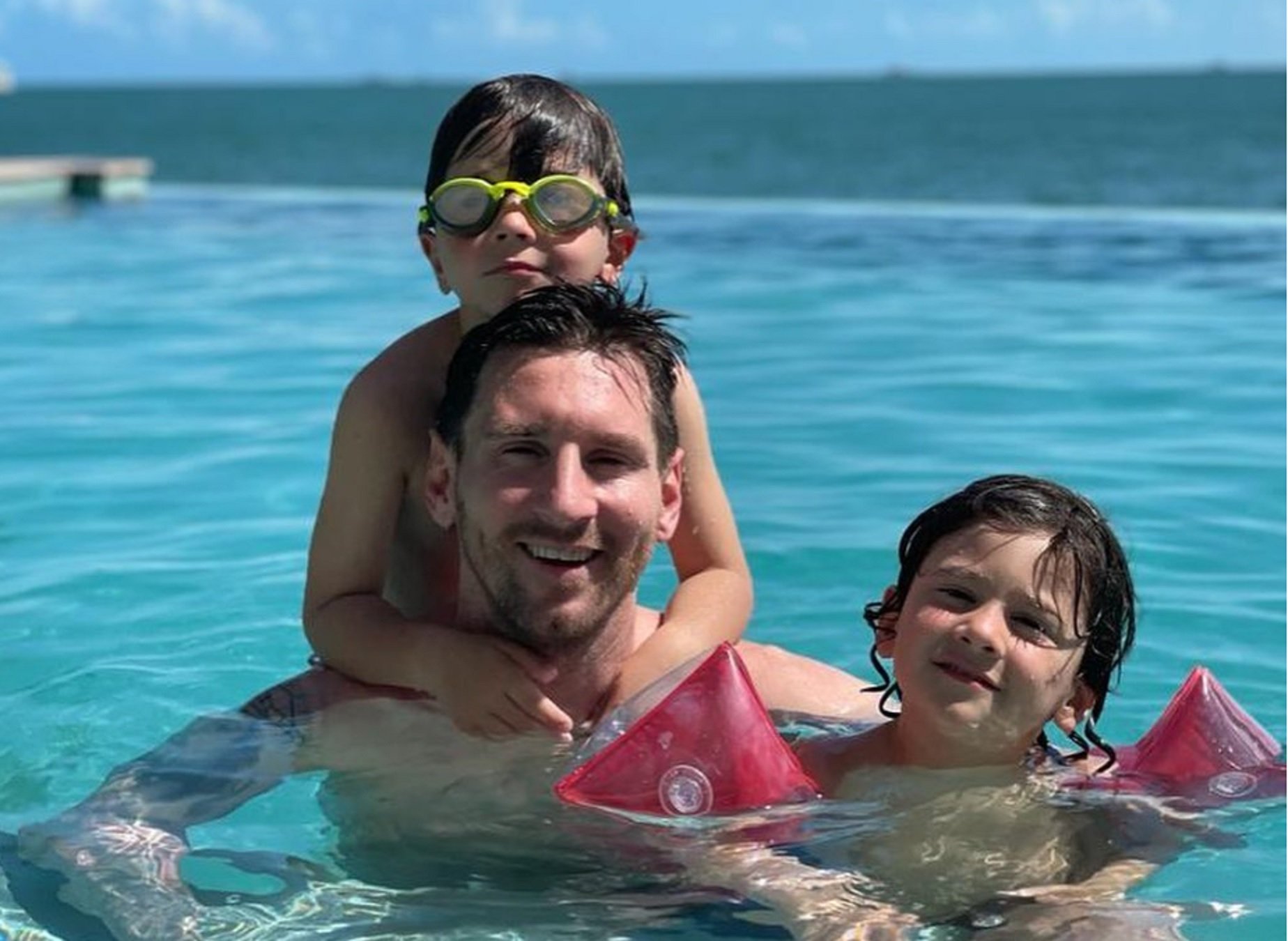 Leo Messi en Miami en una espectacular mansión de lujo: todas las fotos