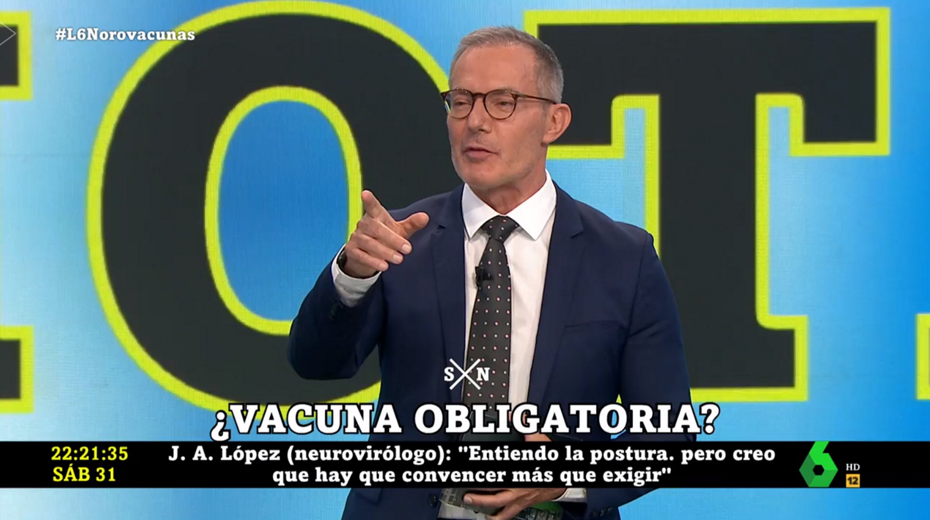 La Sexta insulta a sus espectadores: alboroto por este rótulo sobre vacunas