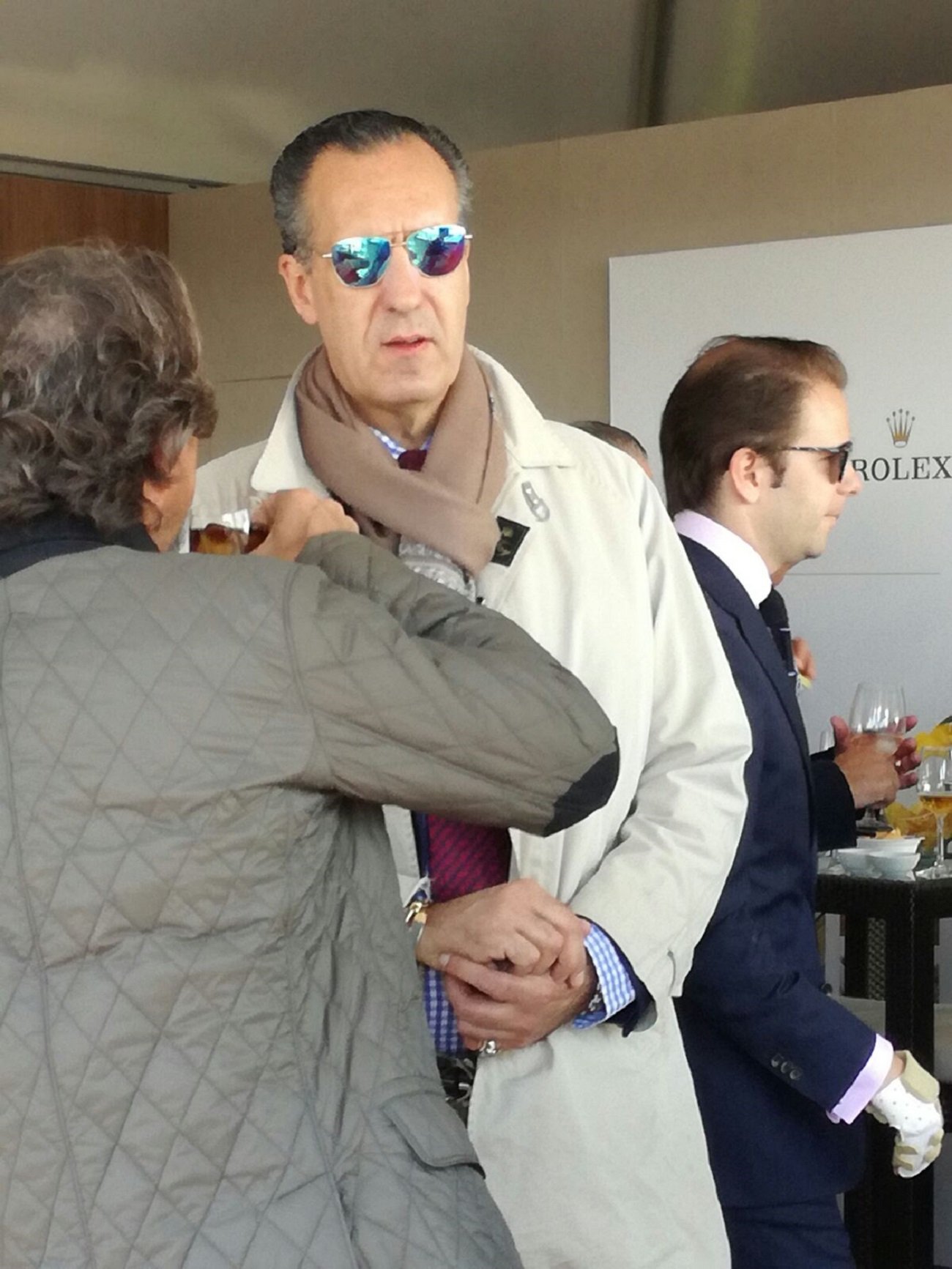 Día de derby, exborbones y políticos 'de altura' en el Open Banc Sabadell
