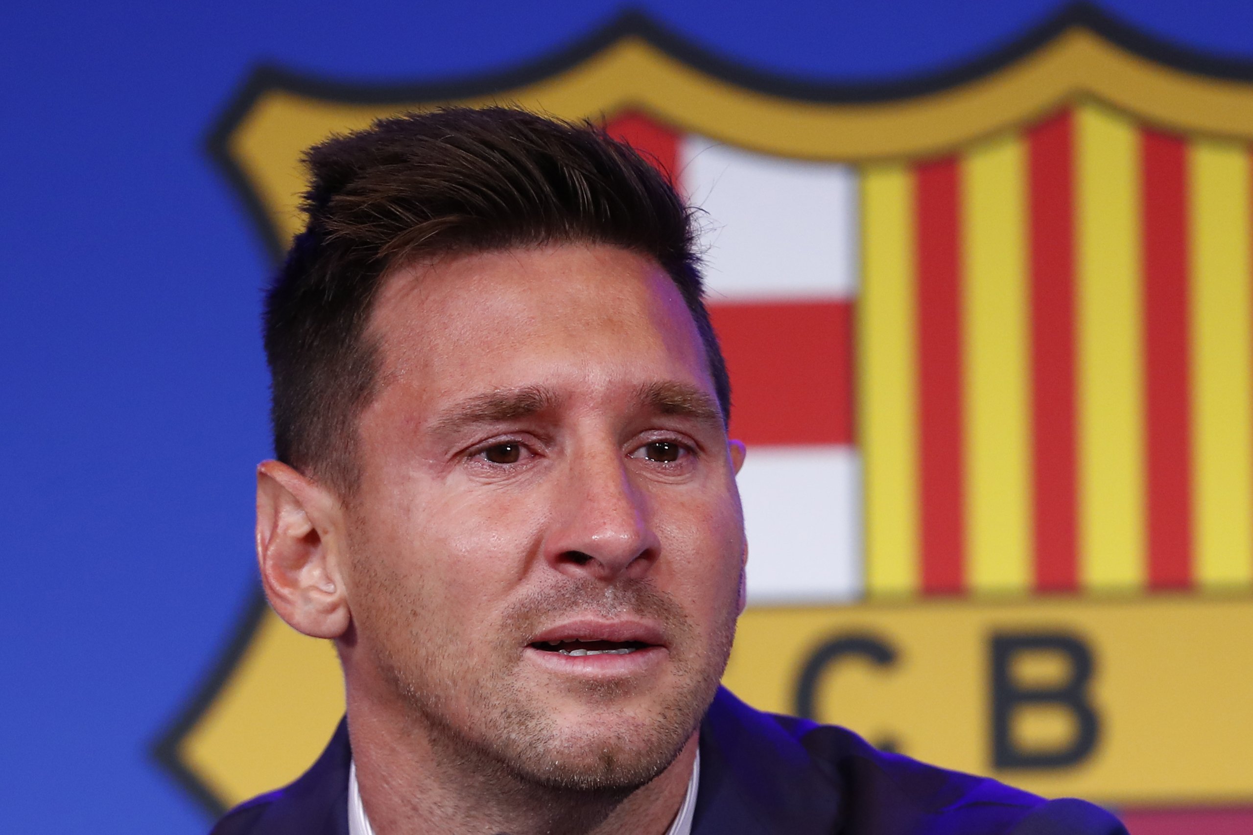 Alud de VIPS en redes llorando el triste adiós de Leo Messi: "Eso es durísimo"