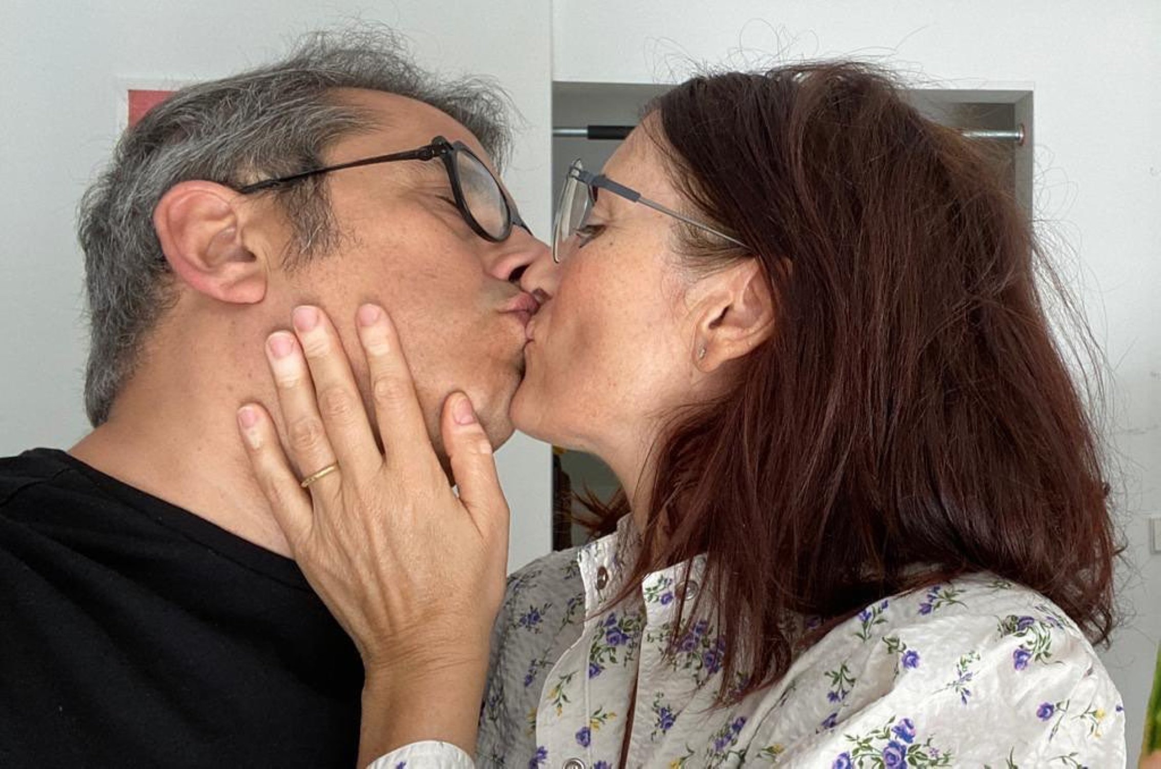Tierna imagen de Sílvia Abril y Buenafuente, de la mano, "quemando calorías"