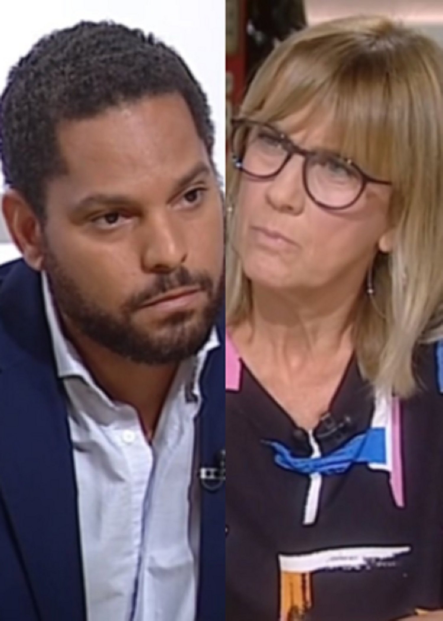 Vox clama en TVE "España una, grande y libre" y Nierga deja de hablar catalán