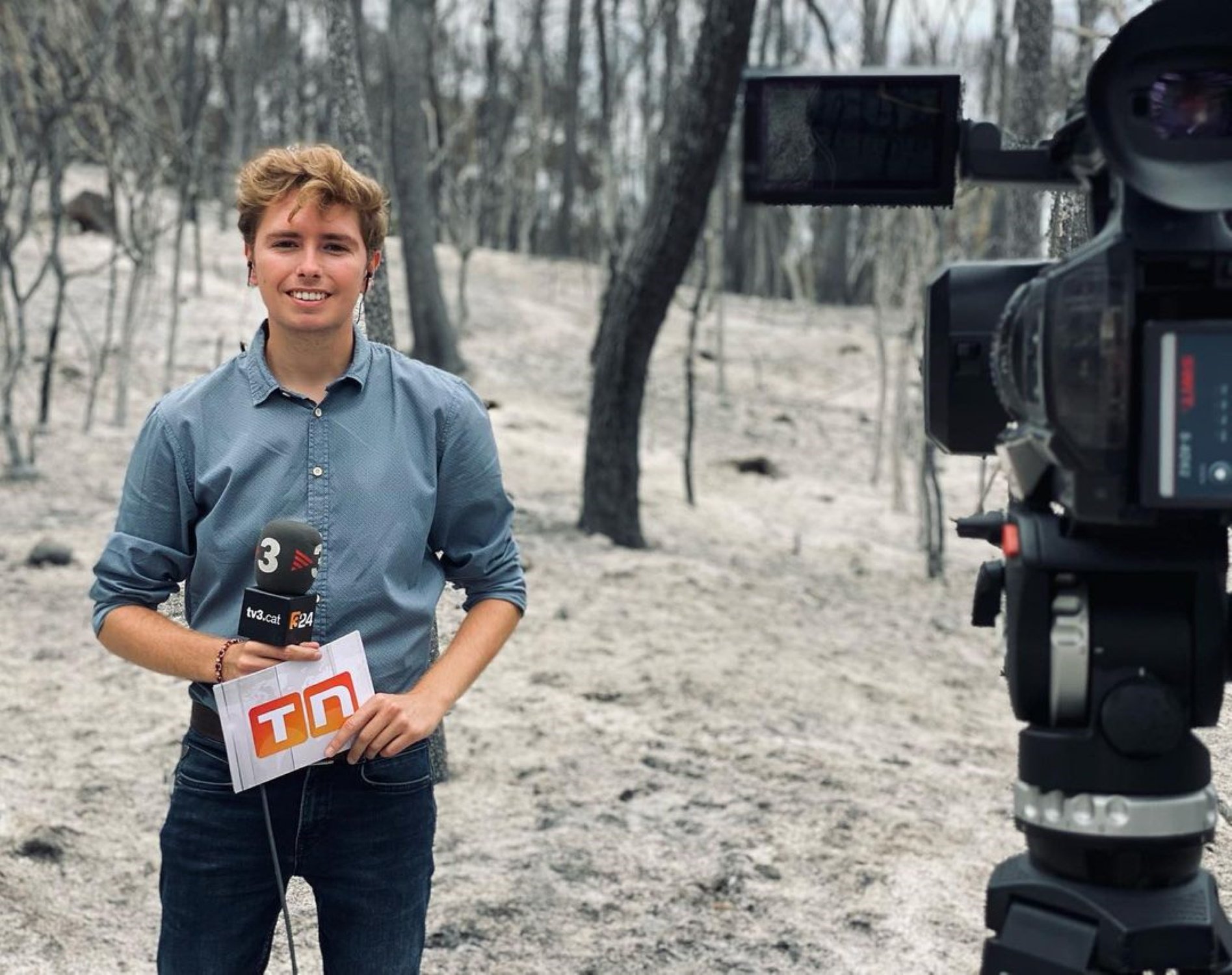 Abraham Orriols (TV3) lamenta què li ha passat amb el català a la universitat