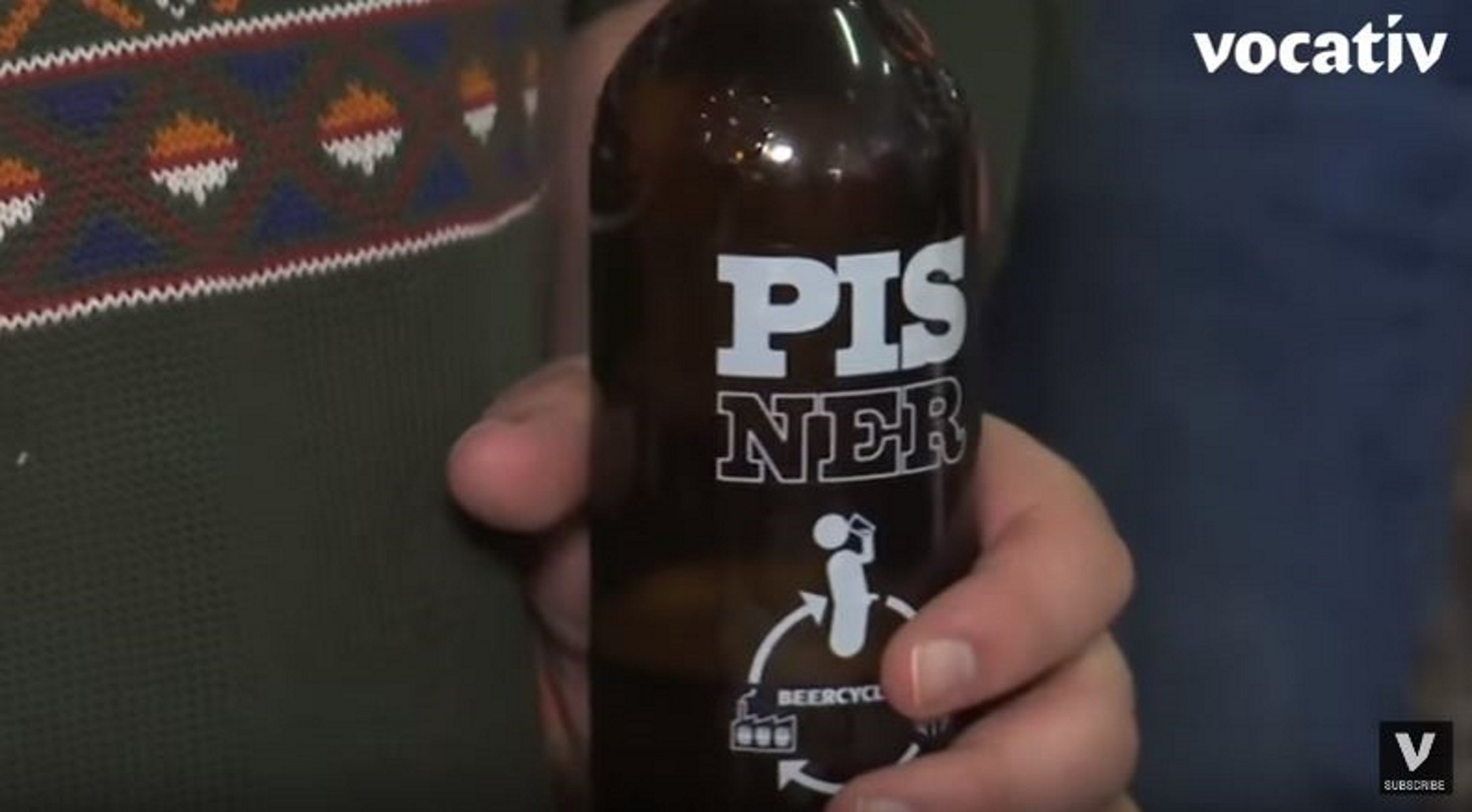 Pisner, la cerveza danesa hecha con orina